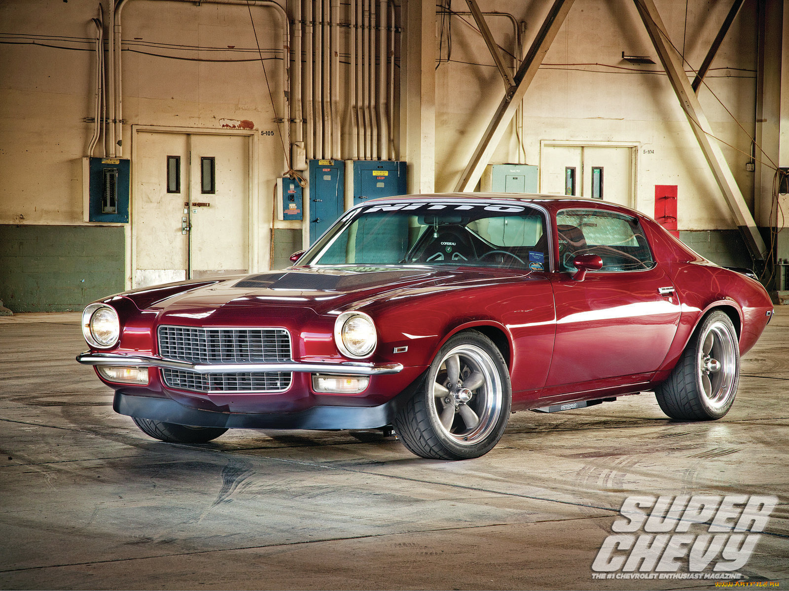 автомобили, camaro, hotchkis