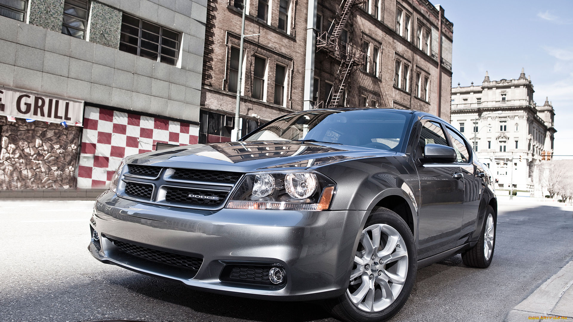 dodge, avenger, rt, автомобили