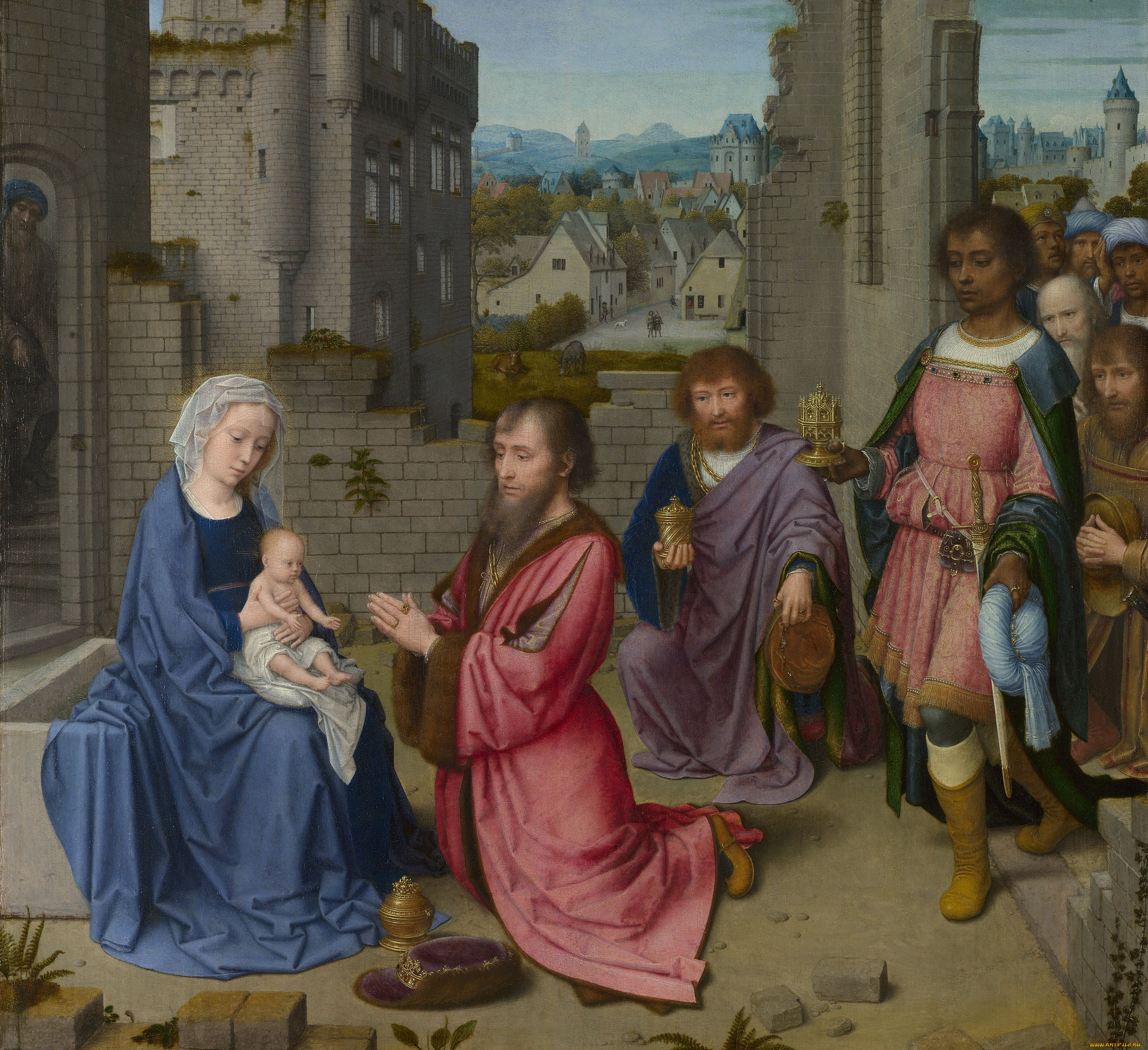 gerard, david, adoration, of, the, kings, рисованные