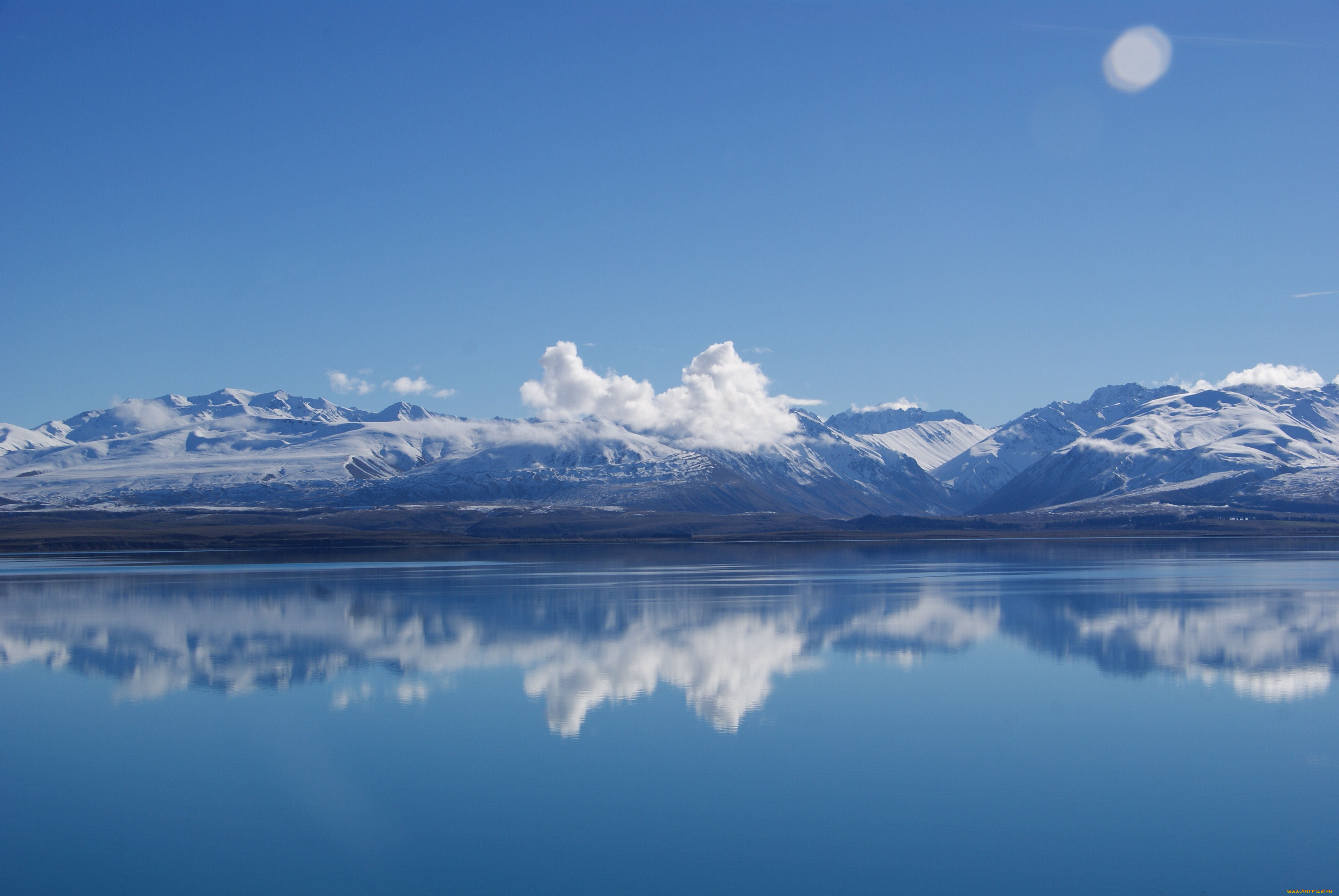 природа, реки, озера, горы, озеро, облака, небо