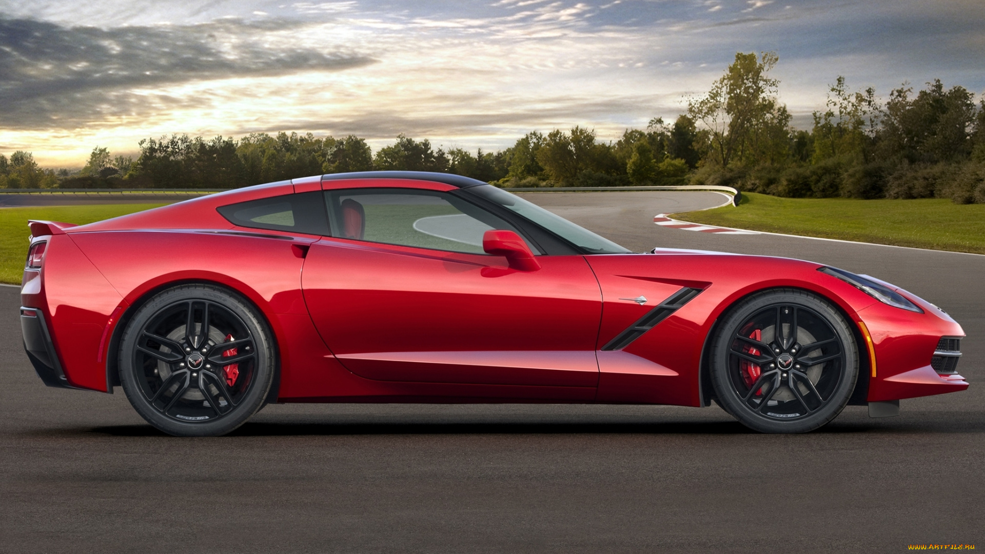 автомобили, corvette, c7, stingray, chevrolet