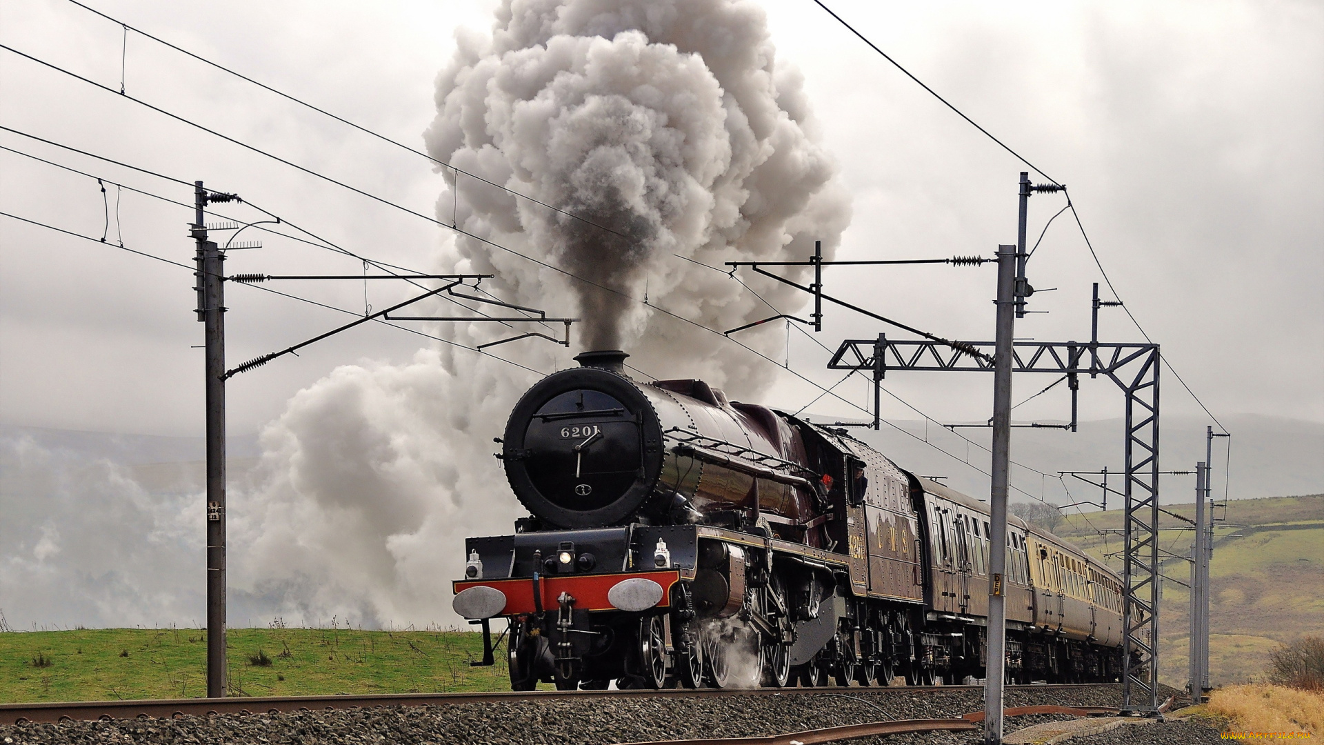 техника, паровозы, железная, дорога, поезд, паровоз