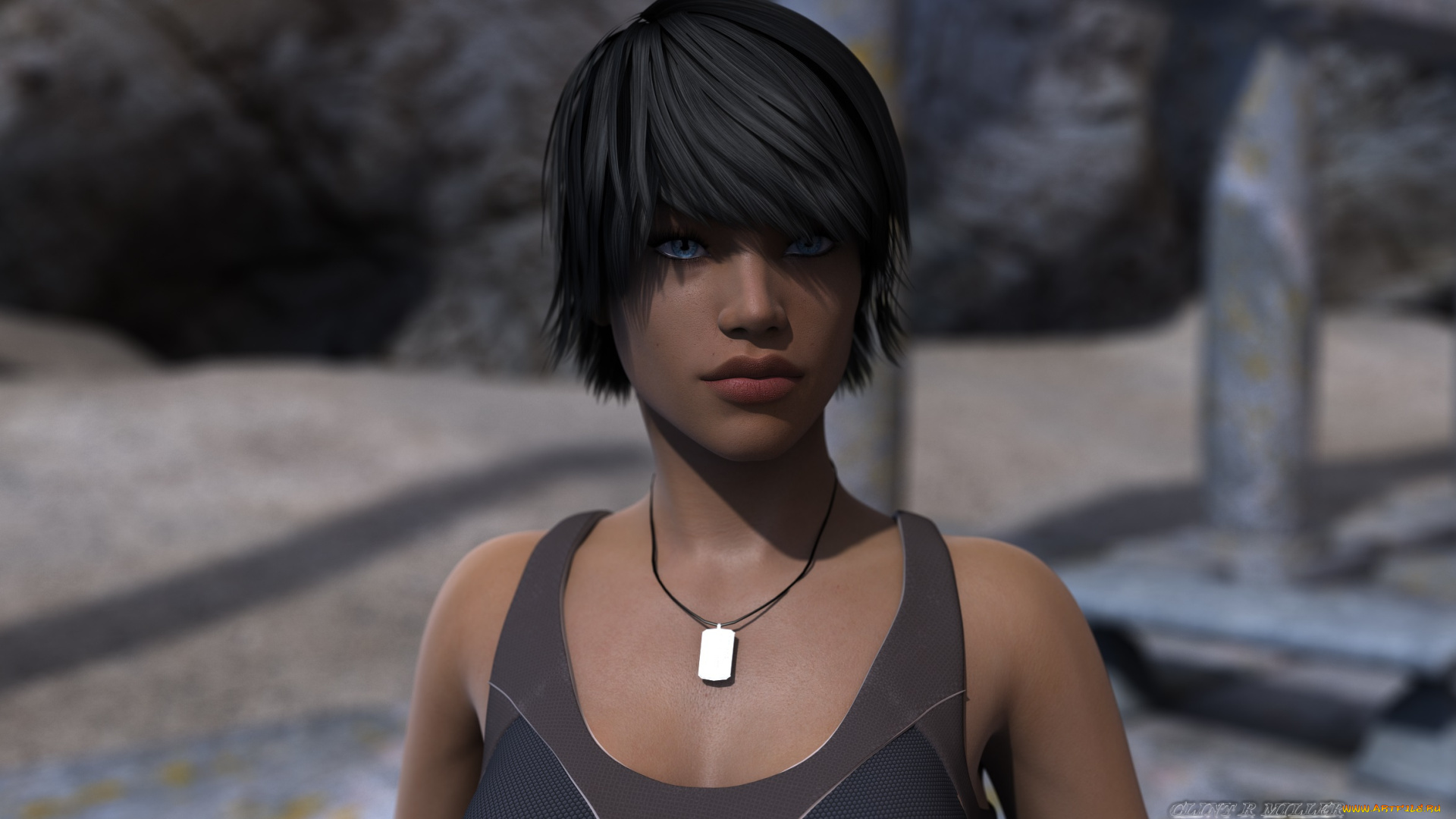 3д, графика, people, , люди, девушка, взгляд