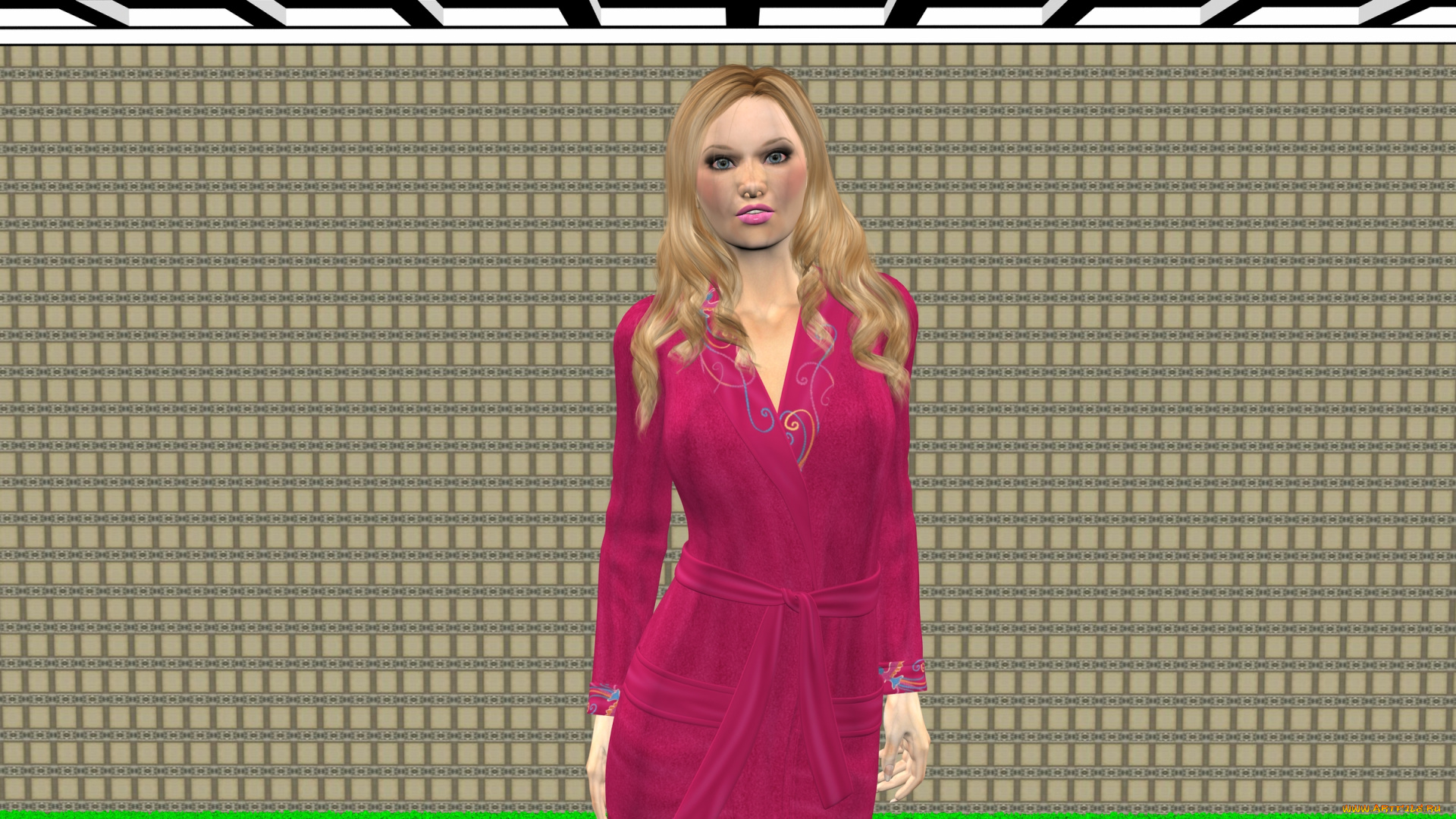 3д, графика, people, , люди, взгляд, девушка