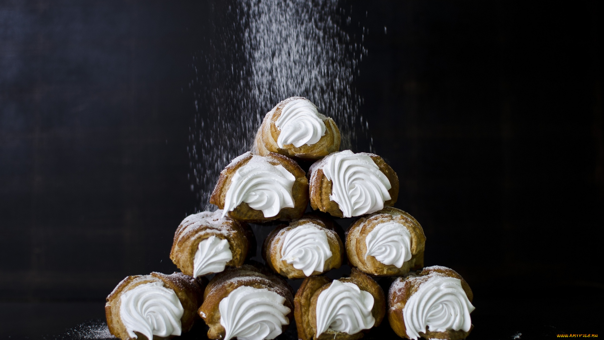 еда, пирожные, , кексы, , печенье, крем