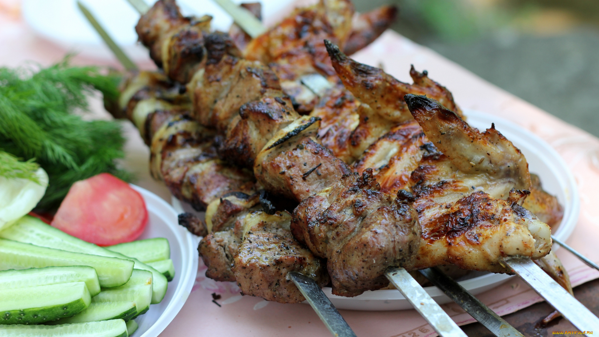 еда, шашлык, , барбекю, мясо