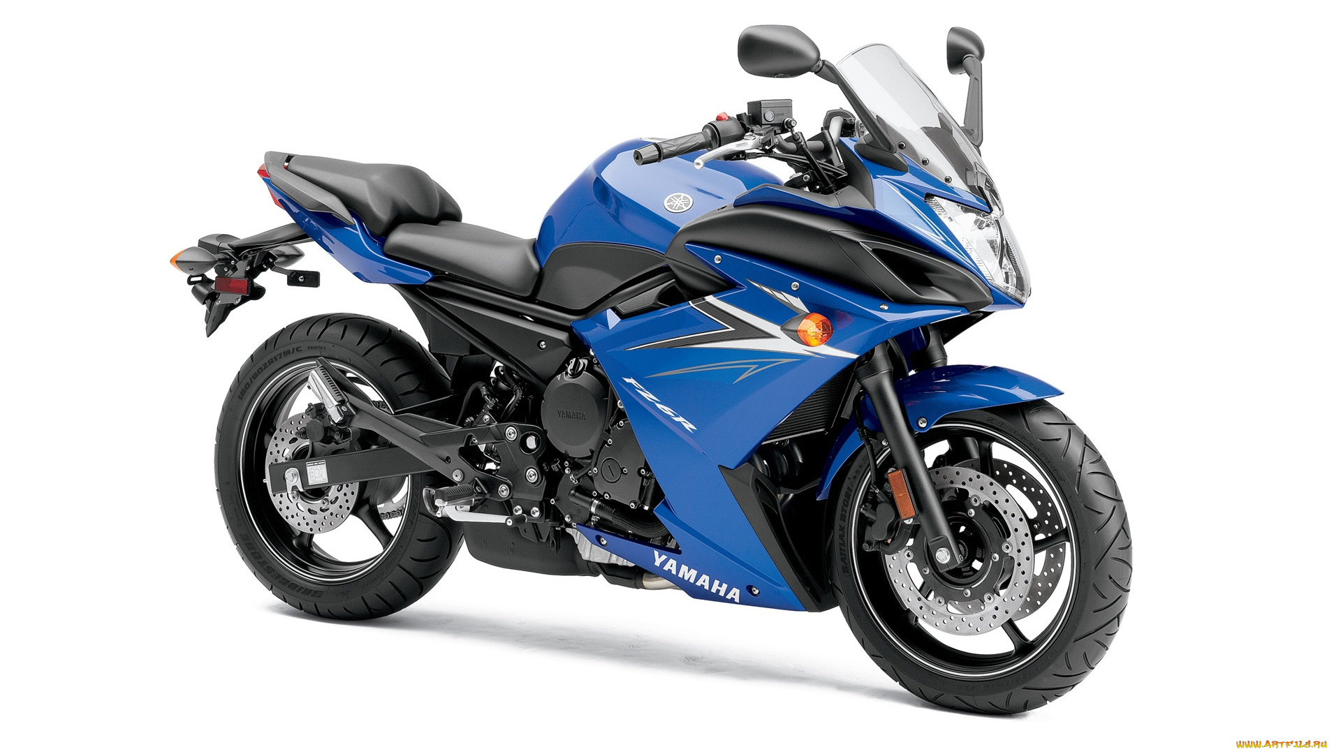 мотоциклы, yamaha, синий, 2010, fz6r