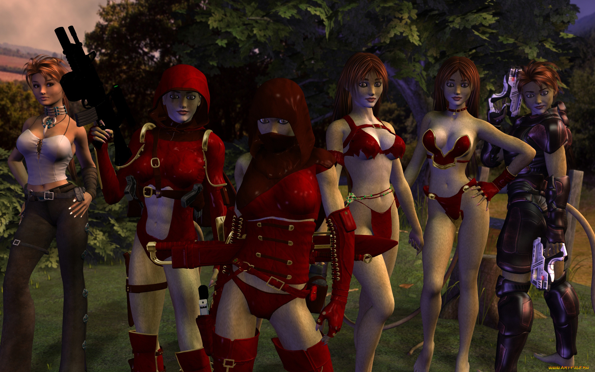 3д, графика, fantasy, , фантазия, девушки