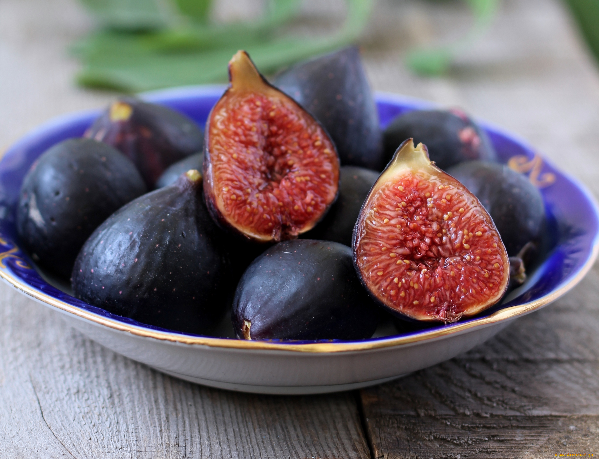 еда, инжир, миска