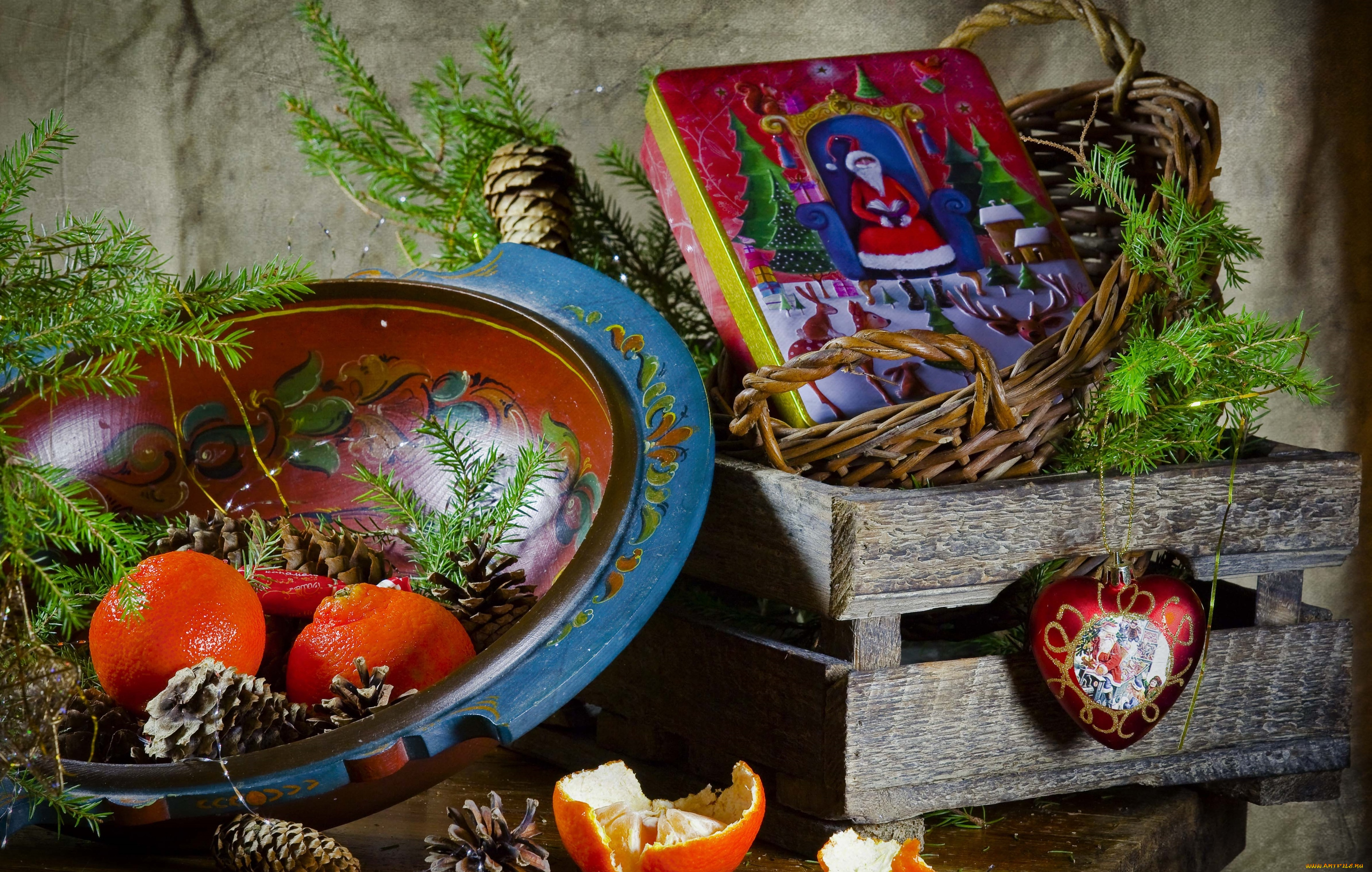 праздничные, -, разное, , новый, год, мандарины, елка, книга