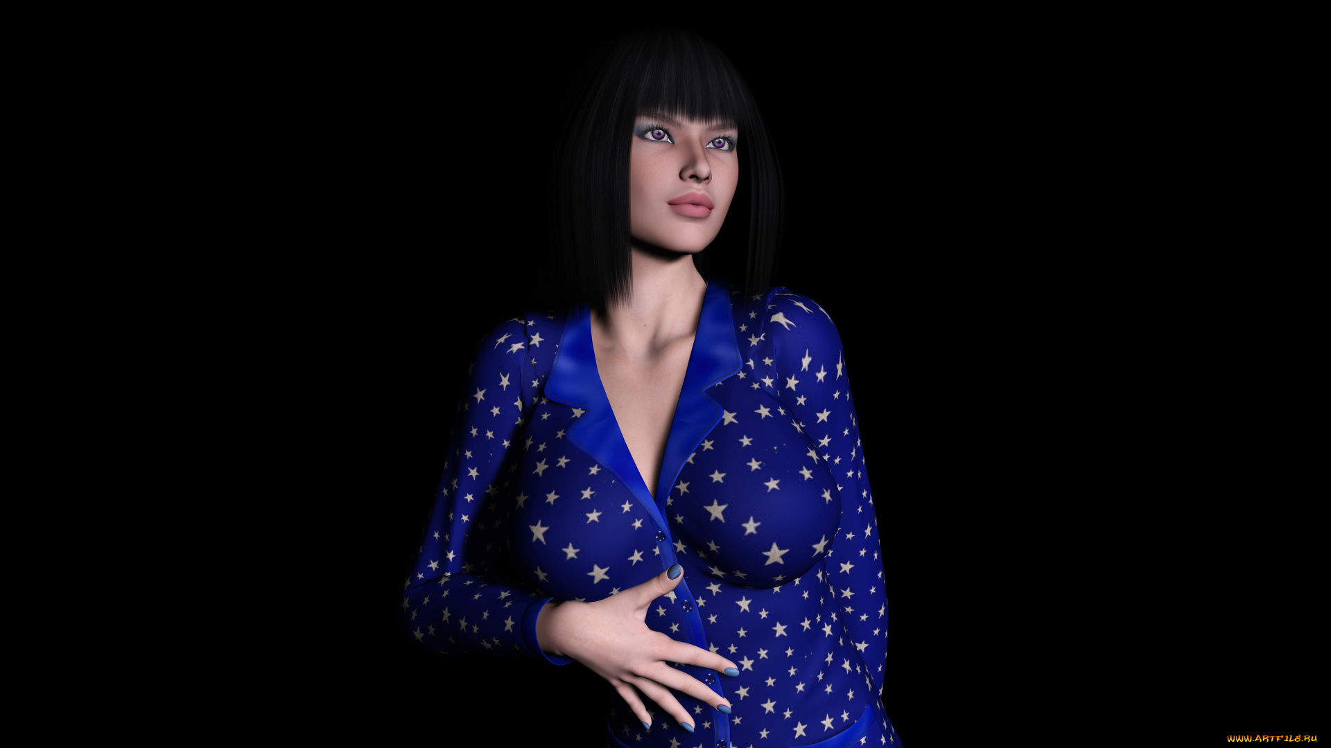 3д, графика, люди, , people, девушка, фон, взгляд