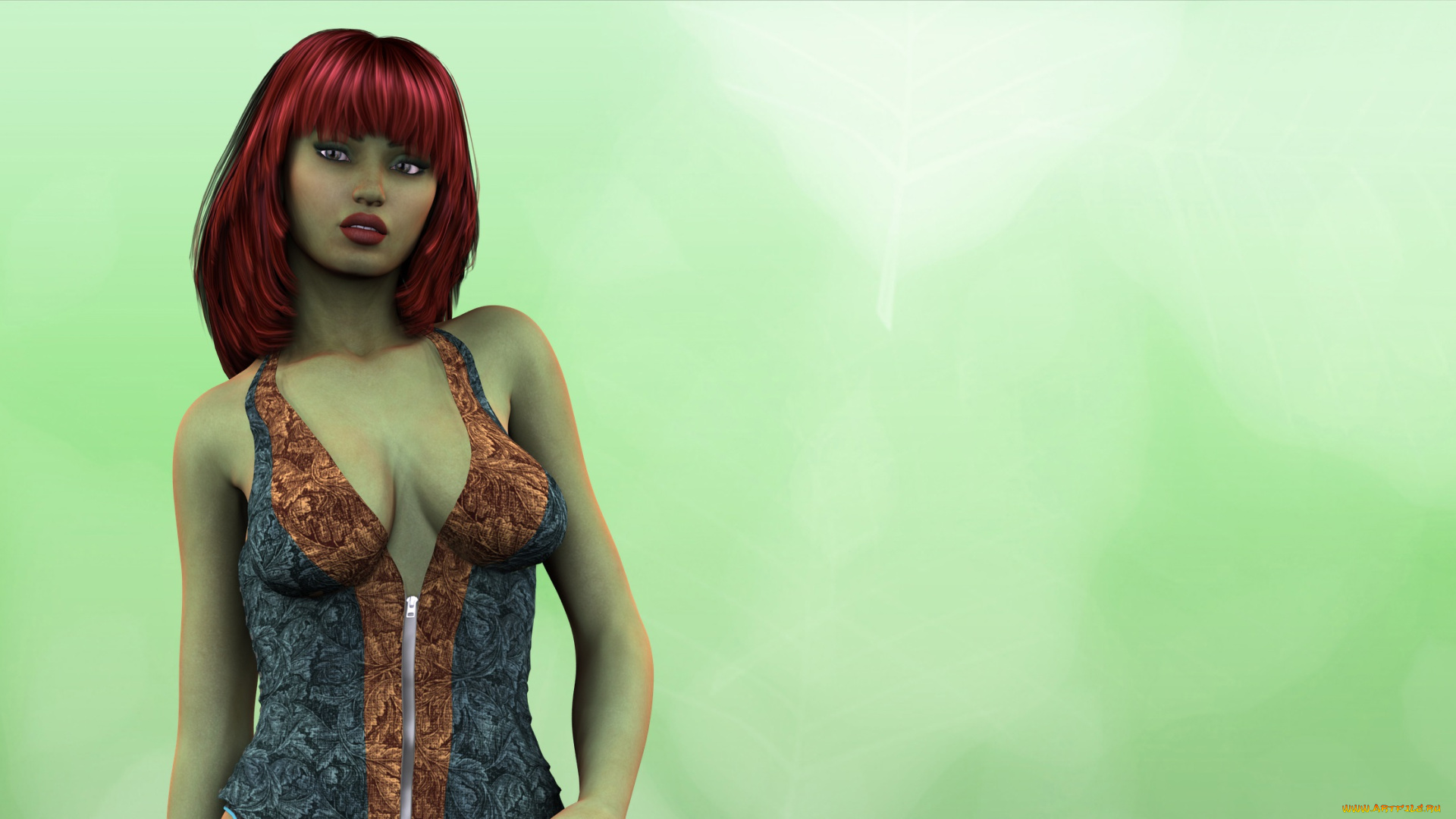 3д, графика, люди, , people, фон, взгляд, девушка