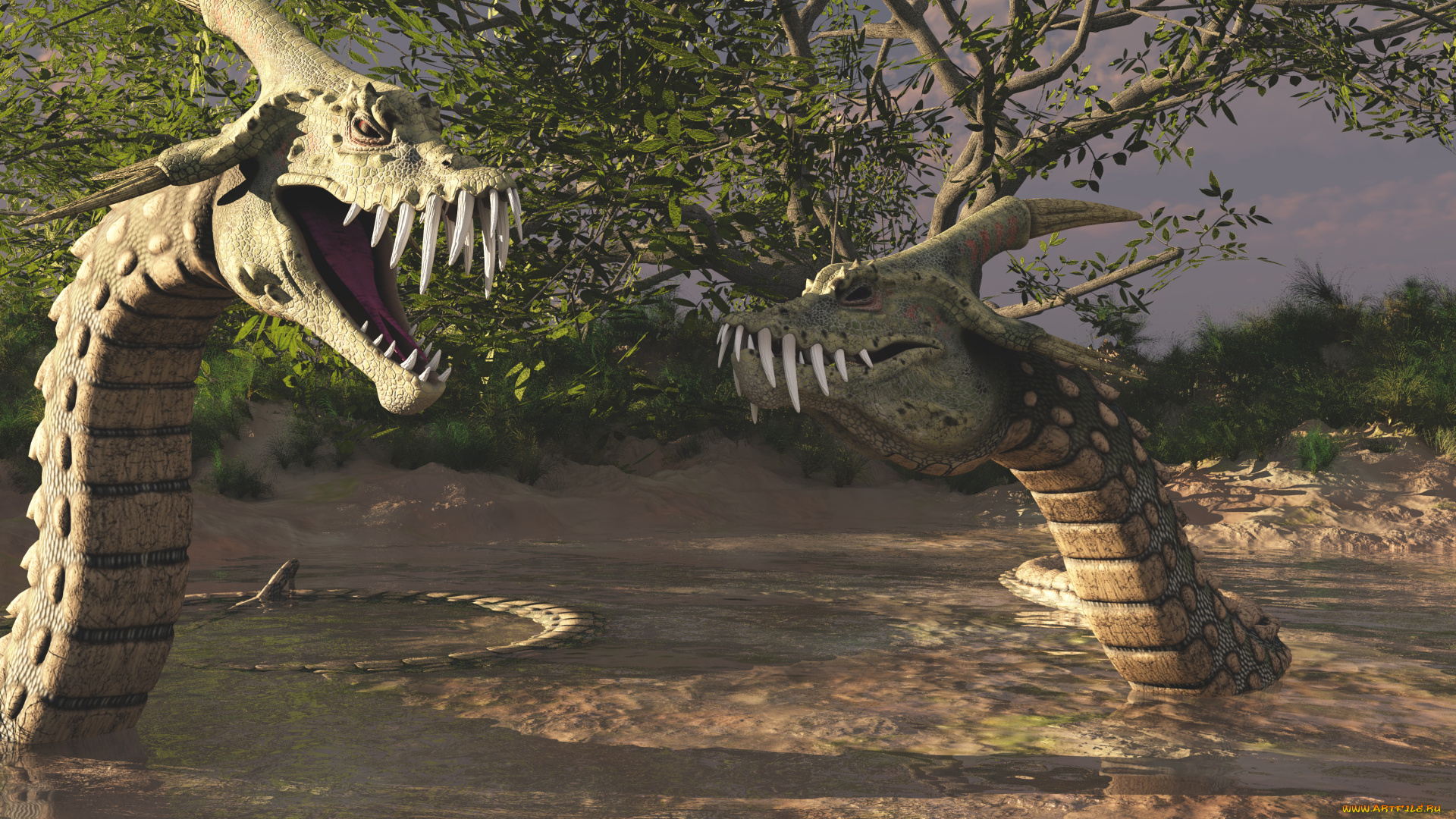 3д, графика, животные, , animals, драконы