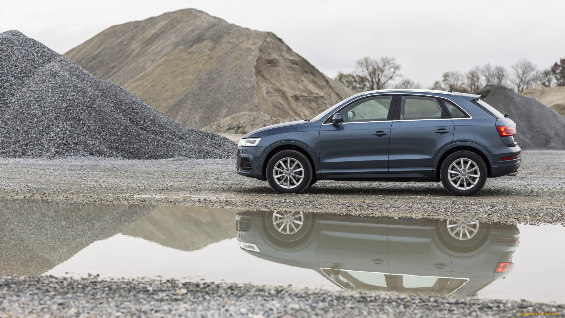 автомобили, audi, q3, 2-0, tdi, 8u, 2015г, серый