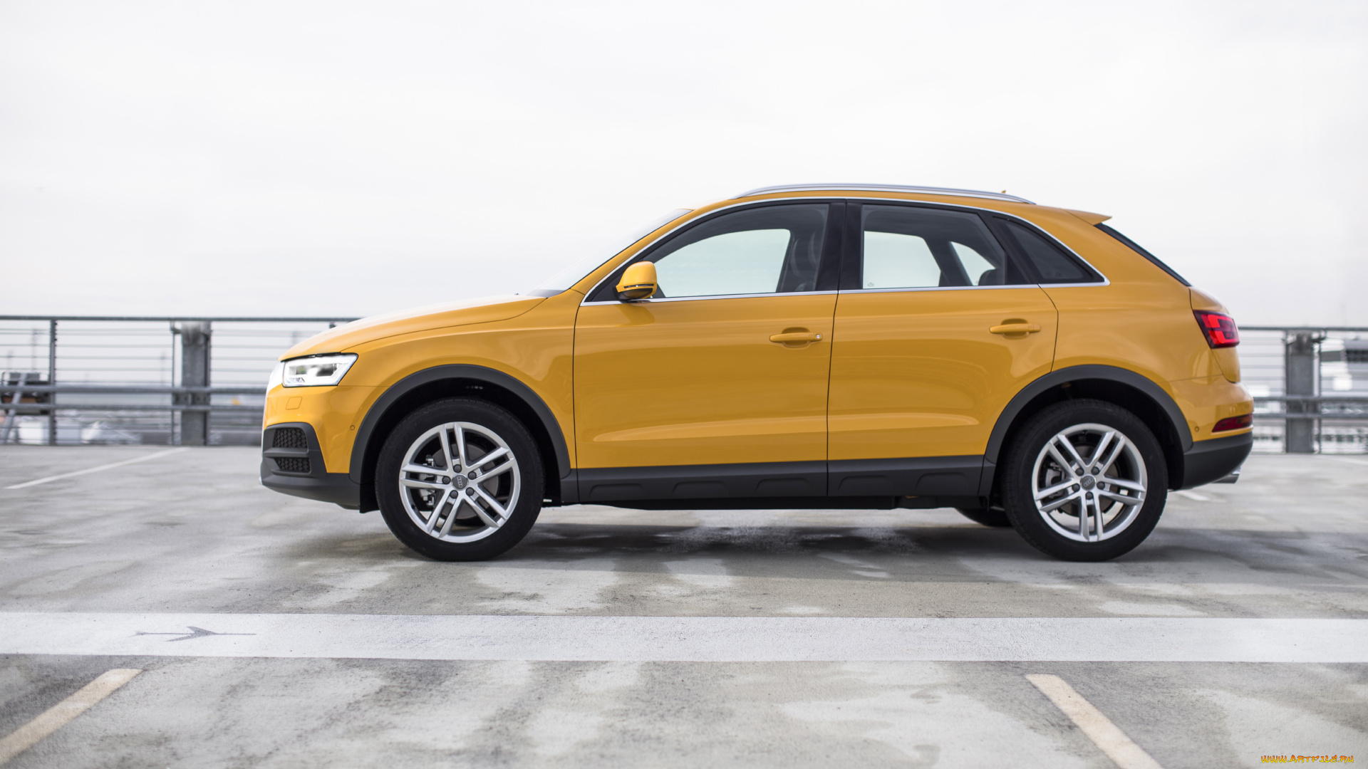 автомобили, audi, q3, 2-0, tdi, quattro, 8u, 2015г, желтый