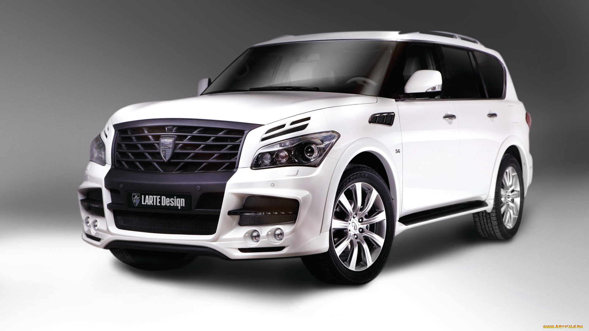 автомобили, infiniti, design, larte, светлый, z62, 2014г, qx80
