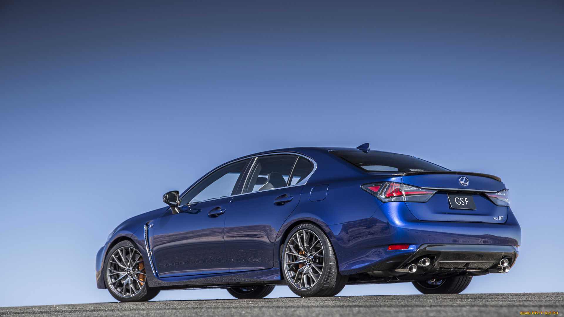автомобили, lexus, синий, 2016г, gs, f