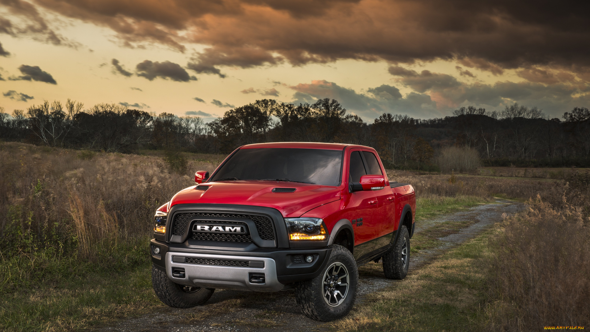 автомобили, ram, 2015г, красный, 1500, rebel