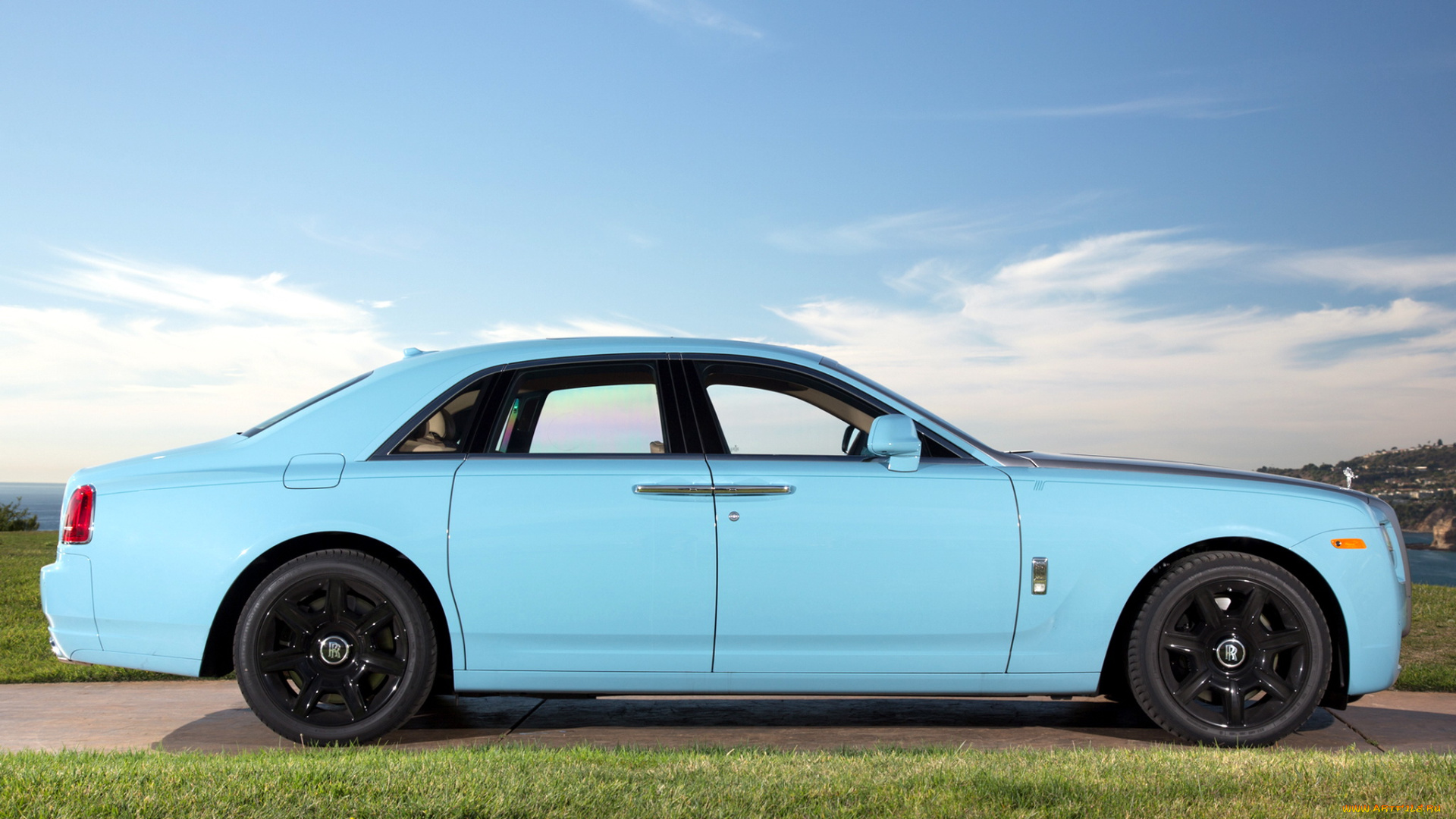 автомобили, rolls-royce, ghost, alpine, trial, centenary, collection, us-spec, 2013г, синий