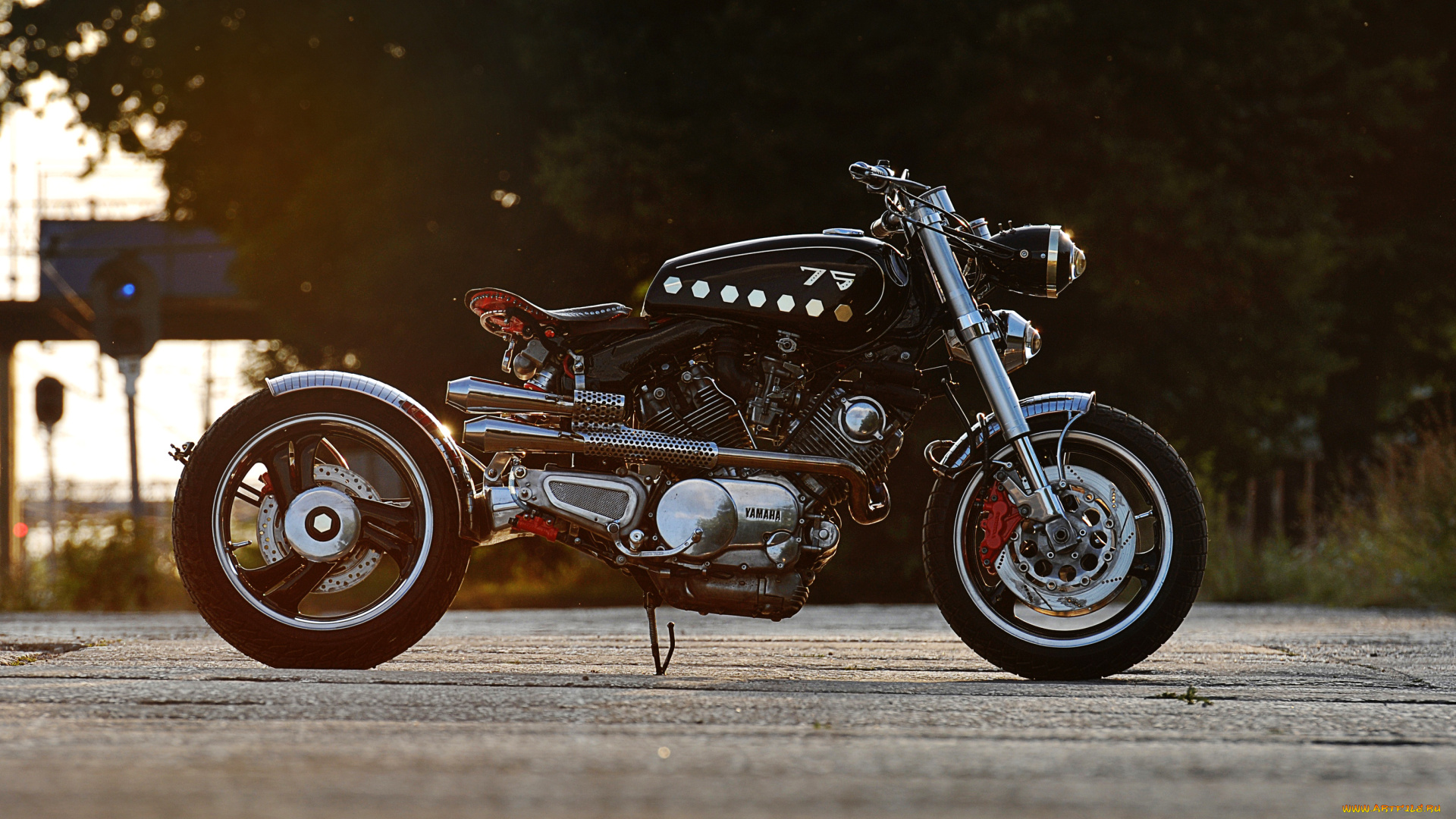 мотоциклы, customs, custom