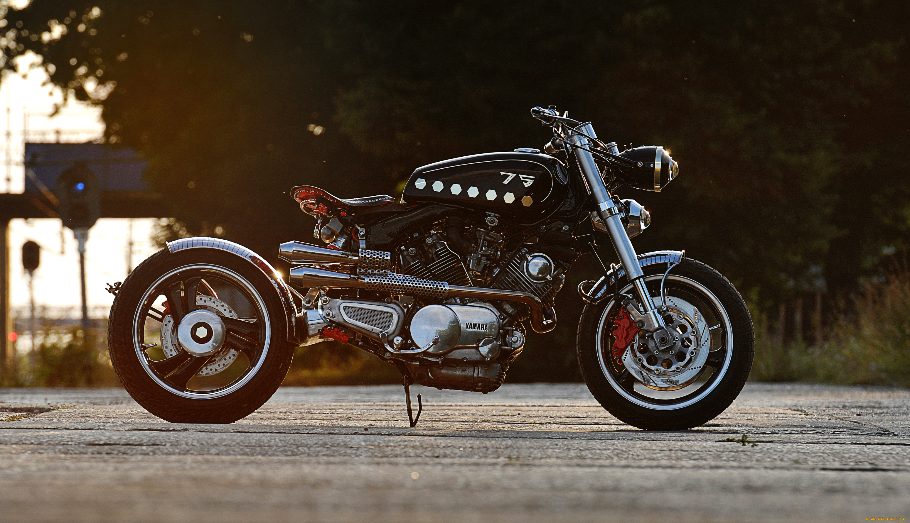 мотоциклы, customs, custom