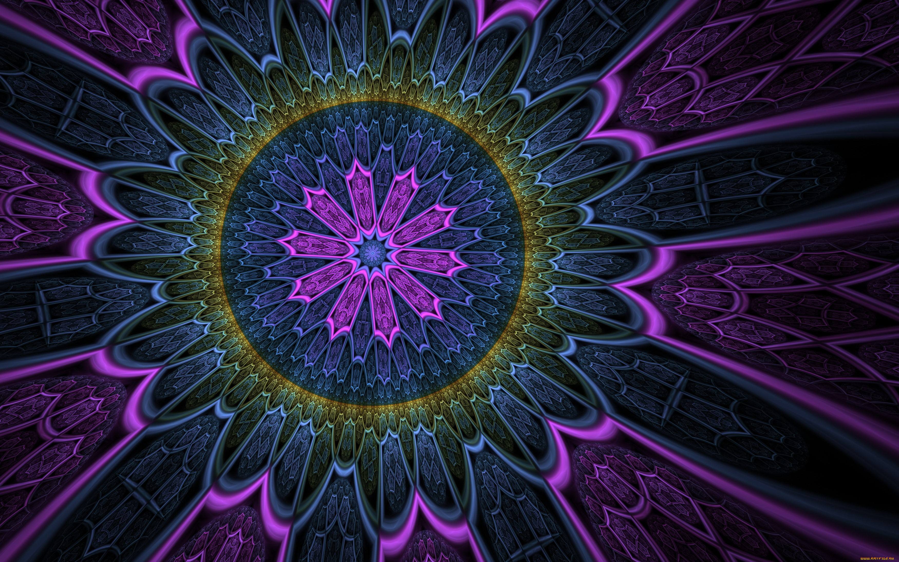 3д, графика, фракталы, , fractal, цвета, фон, узор