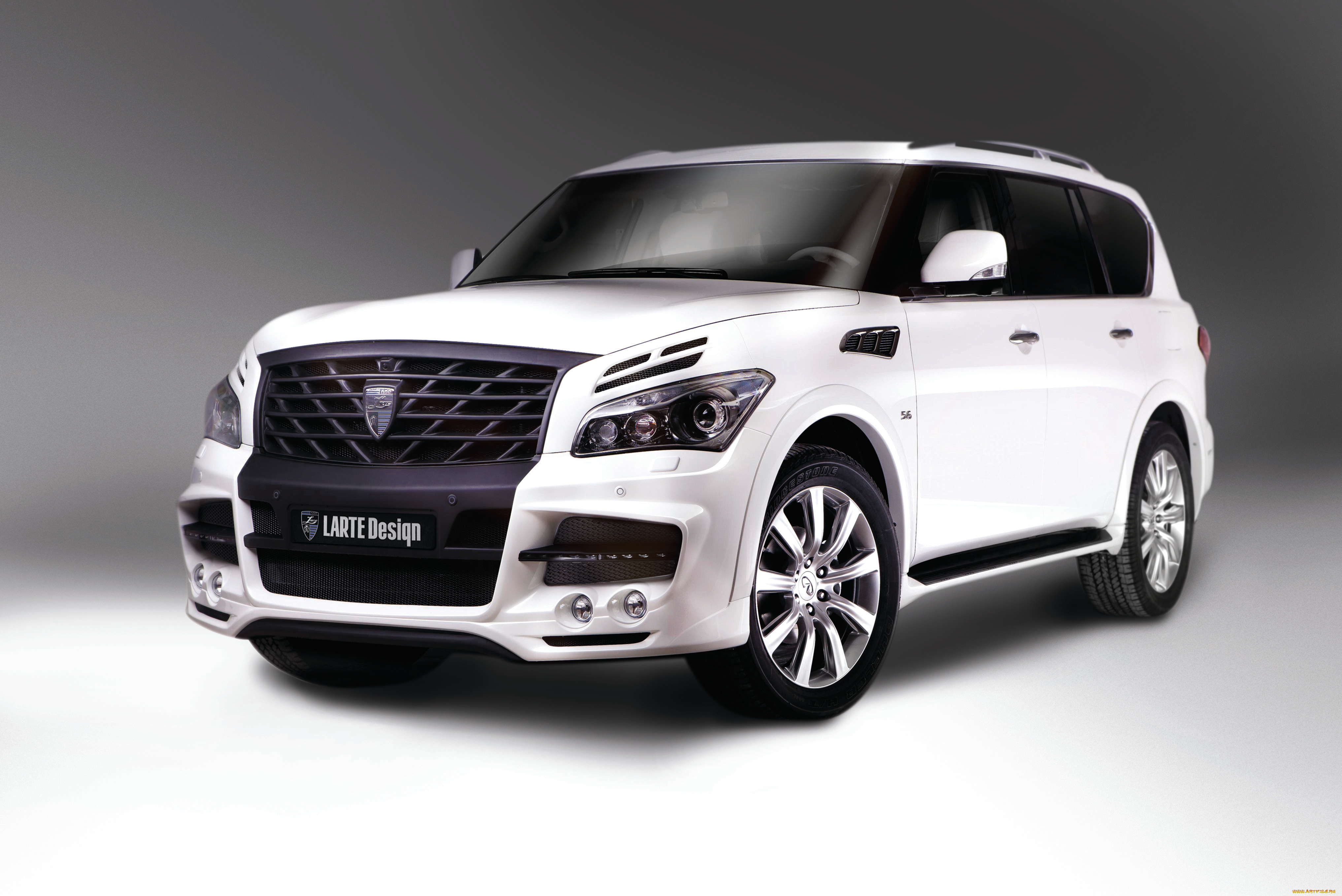 автомобили, infiniti, design, larte, светлый, z62, 2014г, qx80