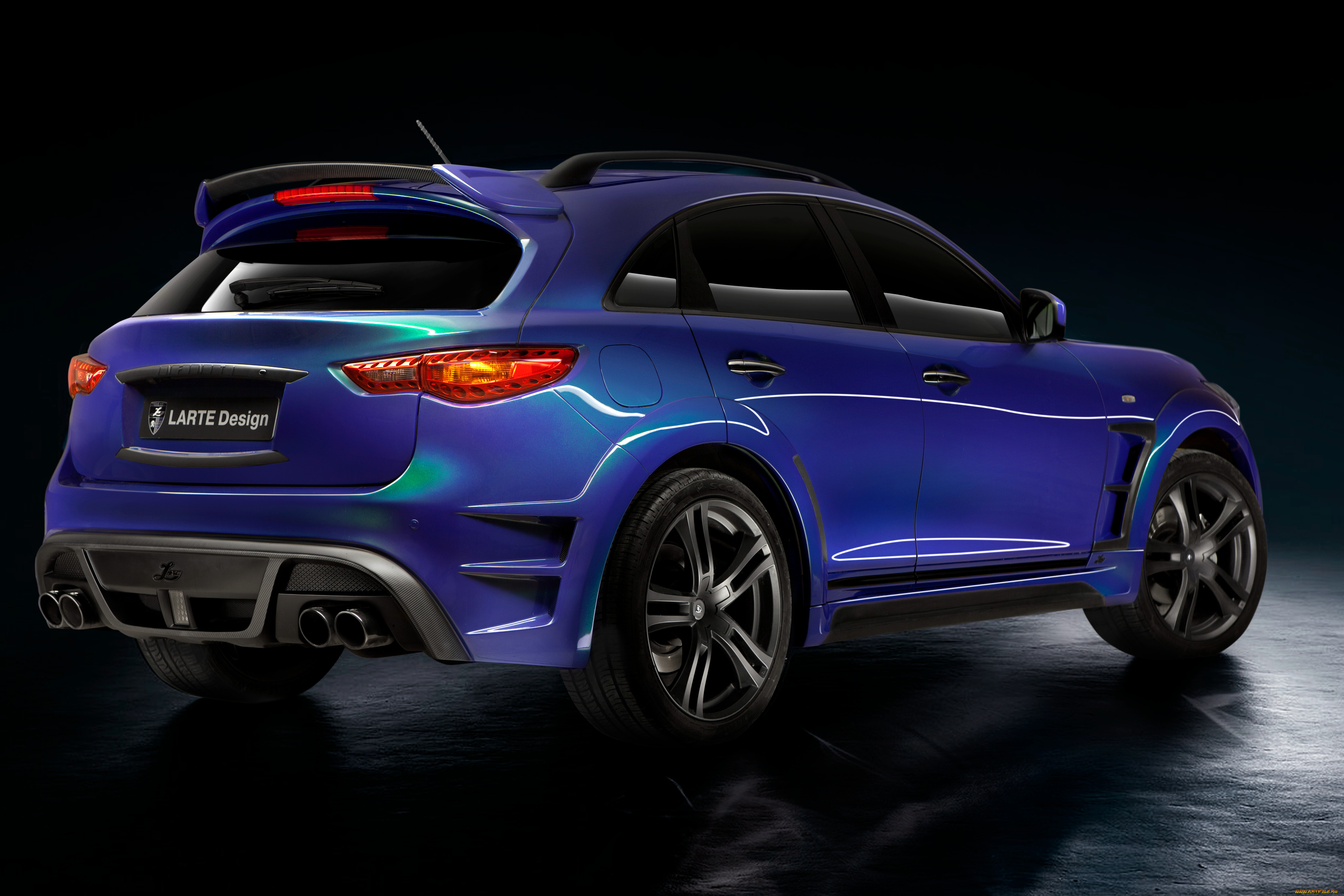 автомобили, infiniti, design, larte, синий, 2014г, qx70, s51