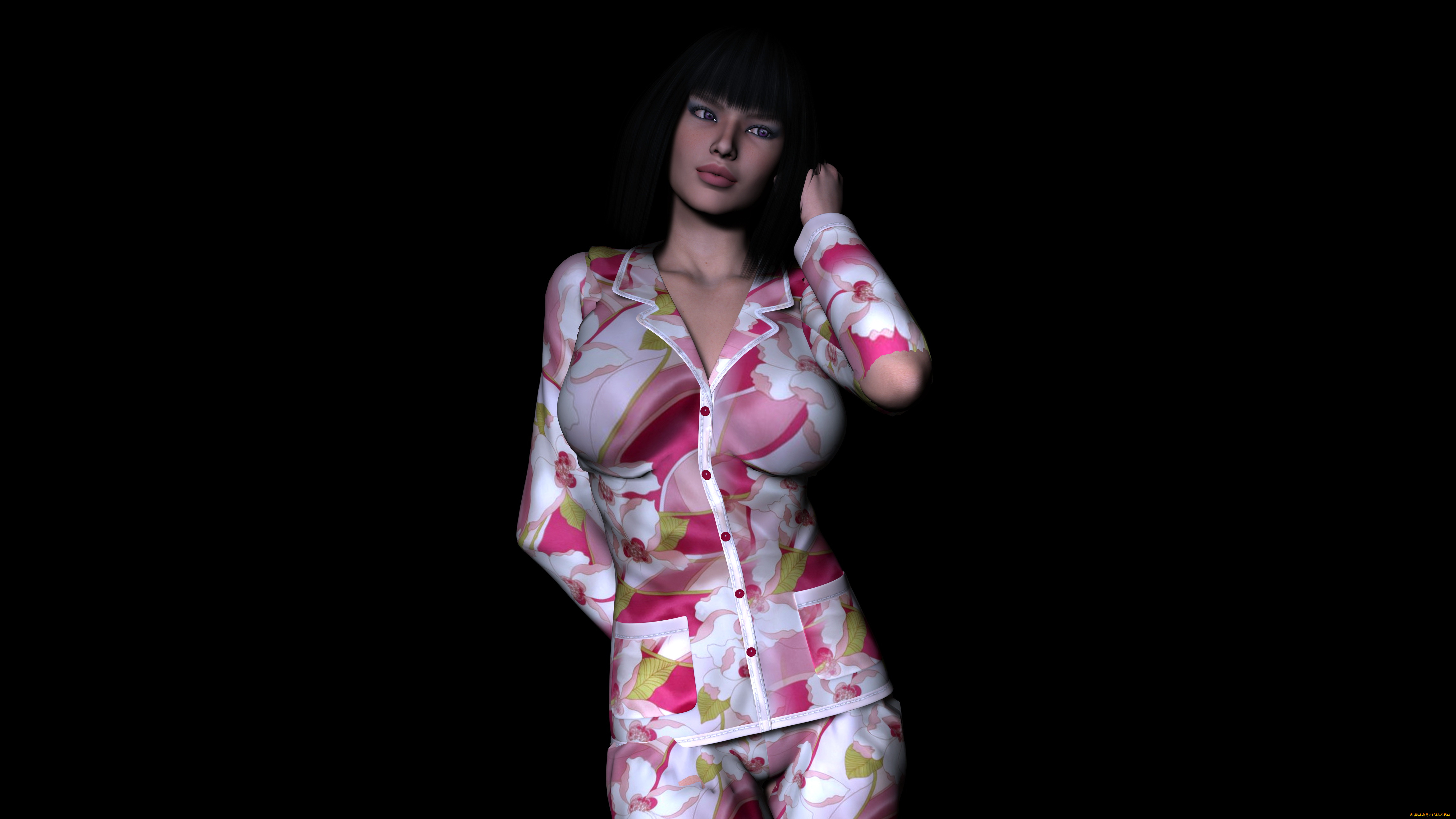 3д, графика, люди, , people, фон, взгляд, девушка