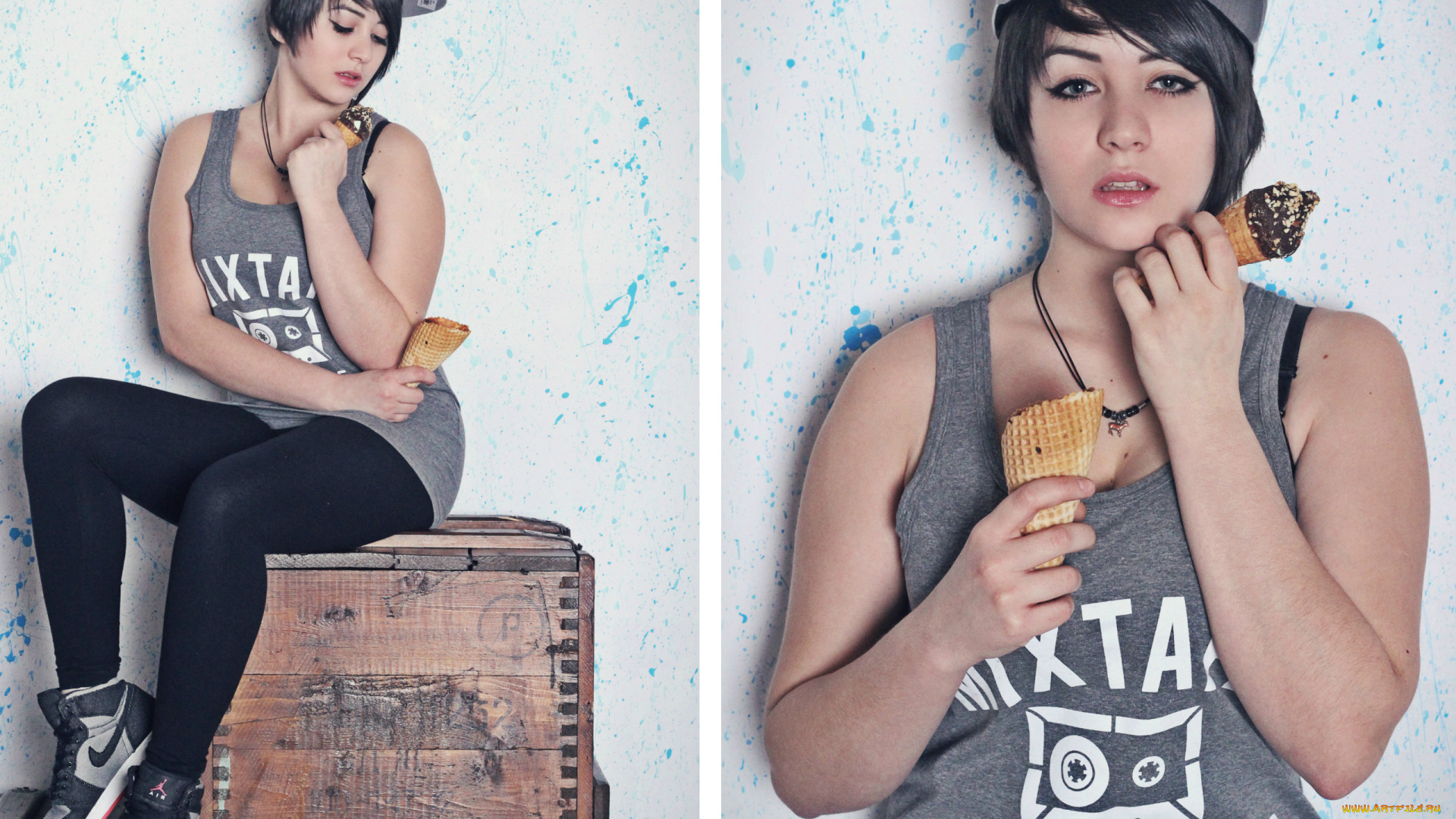 mixtape, streetwear, starter, девушки, -unsort, , брюнетки, , шатенки, snapback, promo, starter, mixtape, streetwear