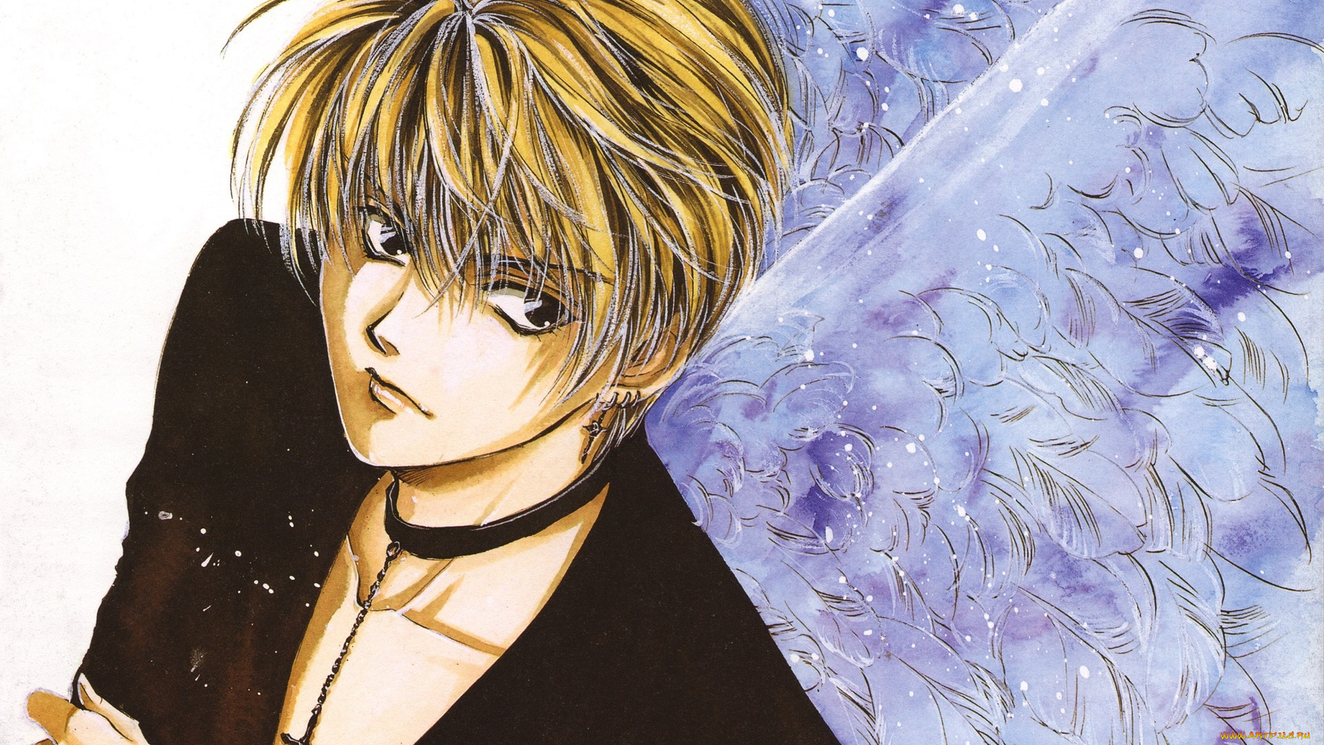 аниме, angel, sanctuary, ангел