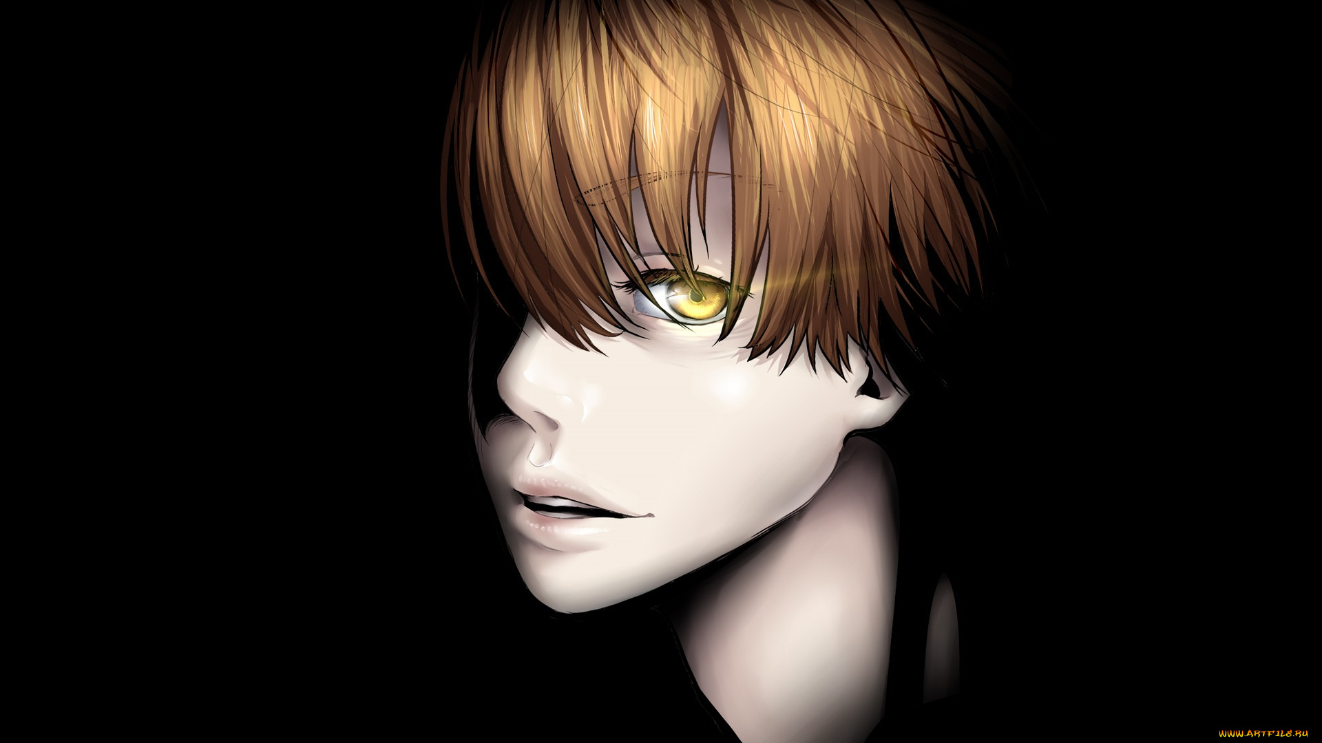 аниме, katekyo, hitman, reborn, взгляд