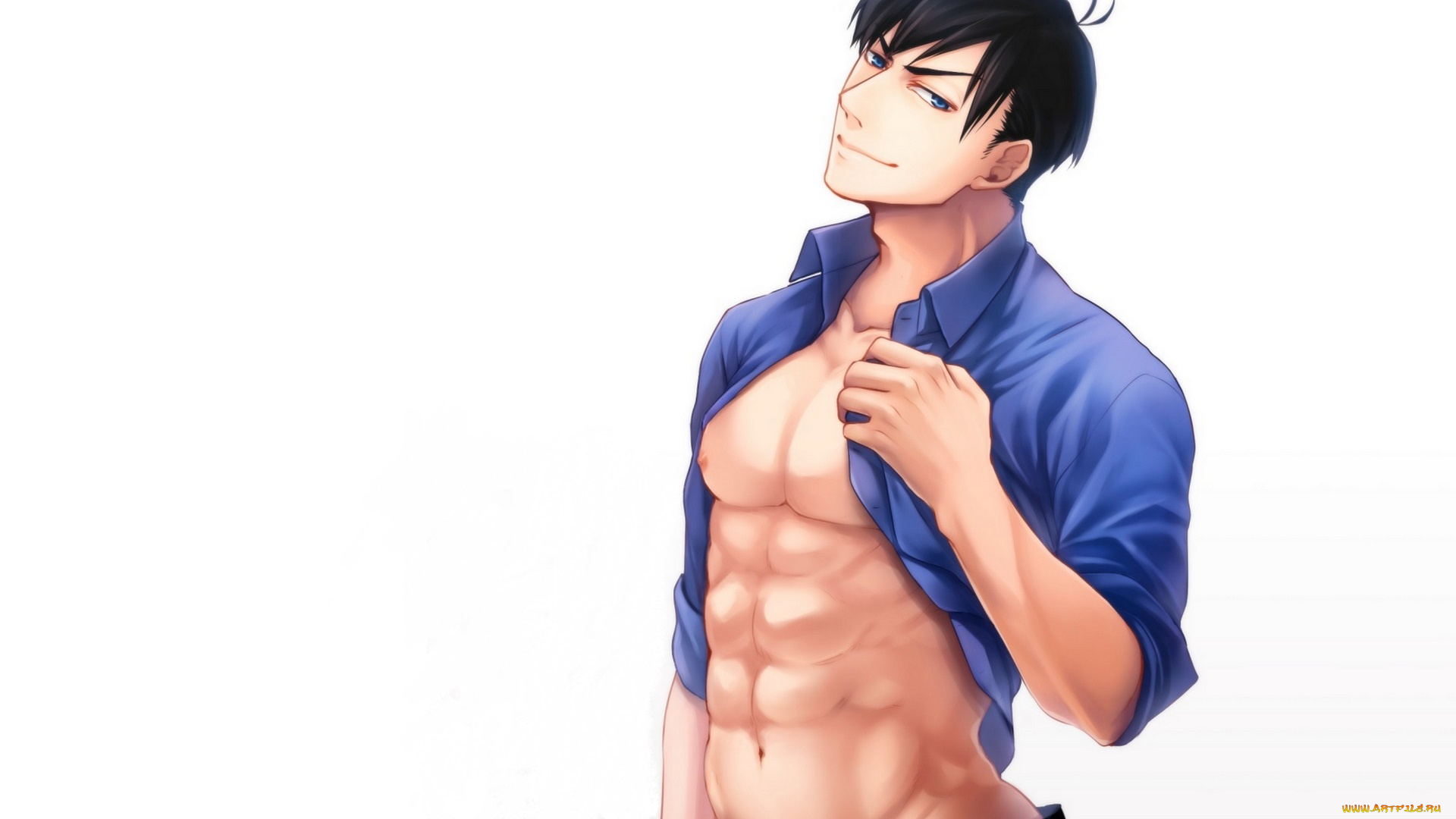 аниме, osomatsu-san, парень