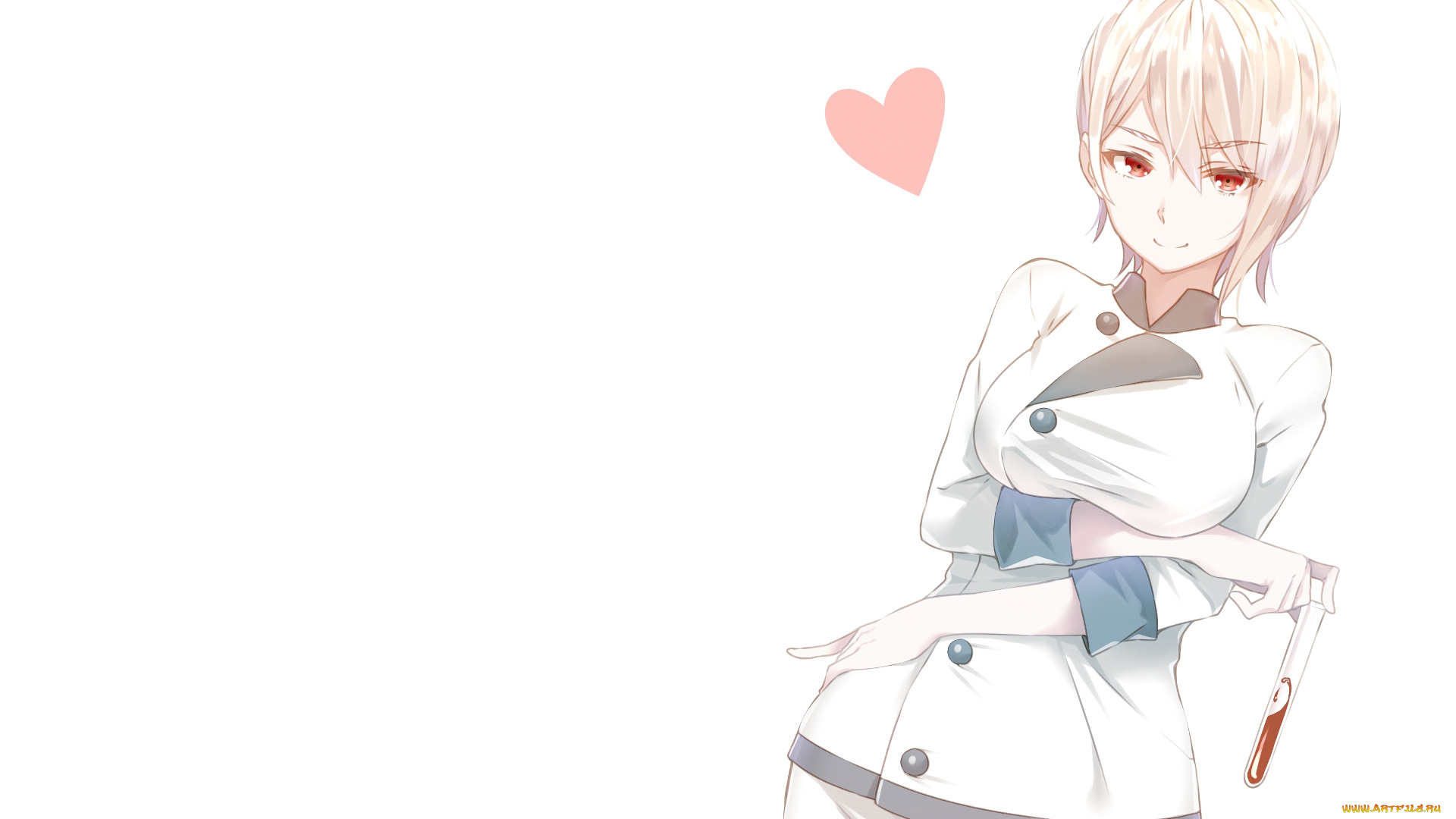 аниме, shokugeki, no, soma, фон, взгляд, девушка