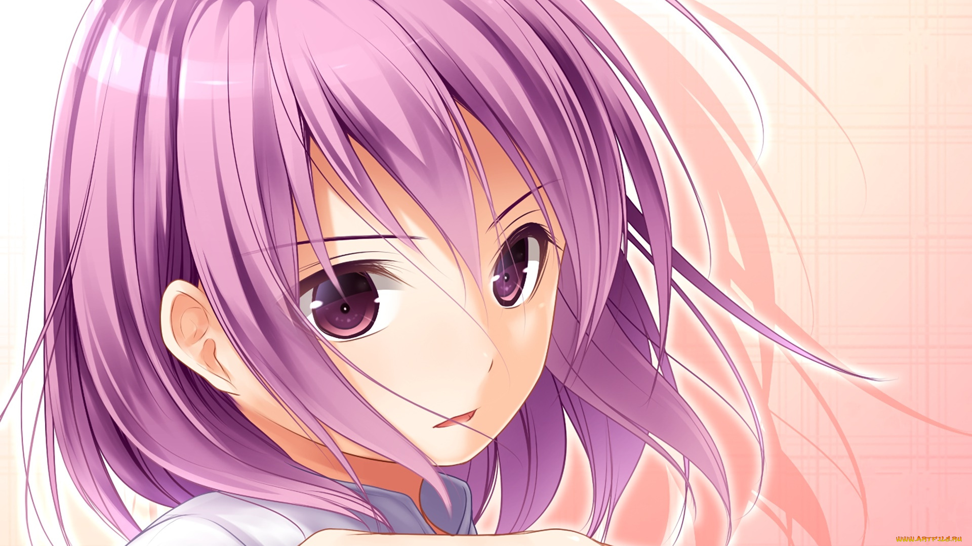 аниме, shokugeki, no, soma, взгляд, фон, девушка