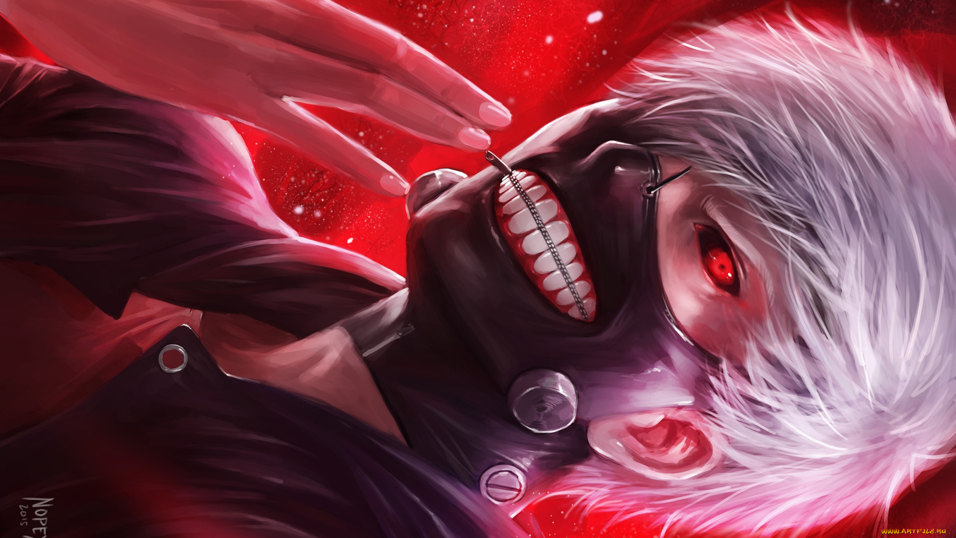 аниме, tokyo, ghoul, канеки