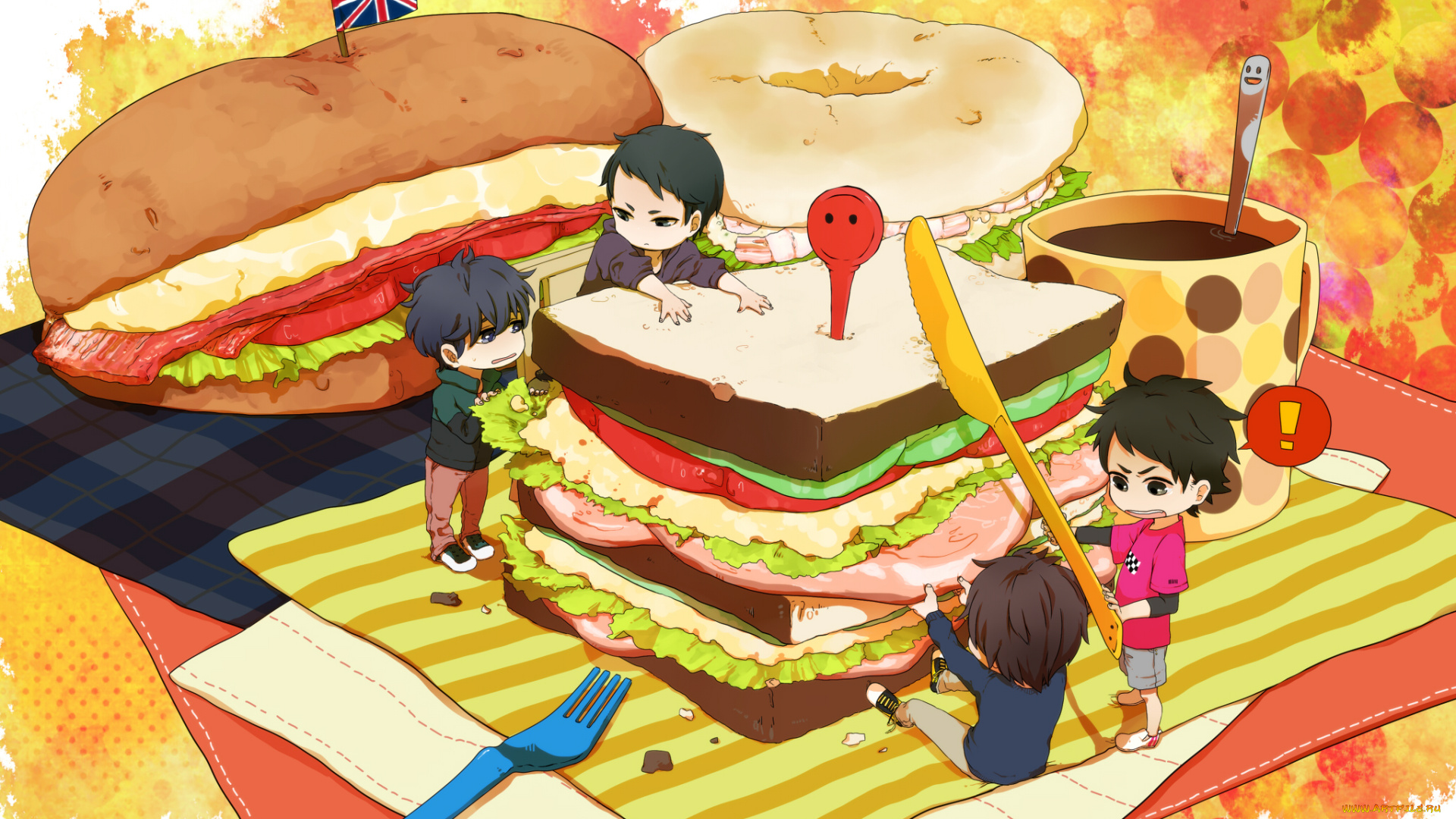 аниме, unknown, , другое, mamejirushi