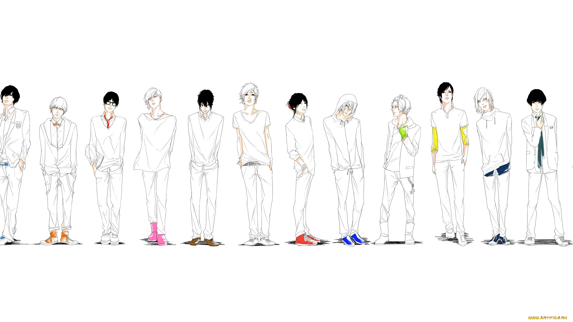 аниме, unknown, , другое, парни, стиль