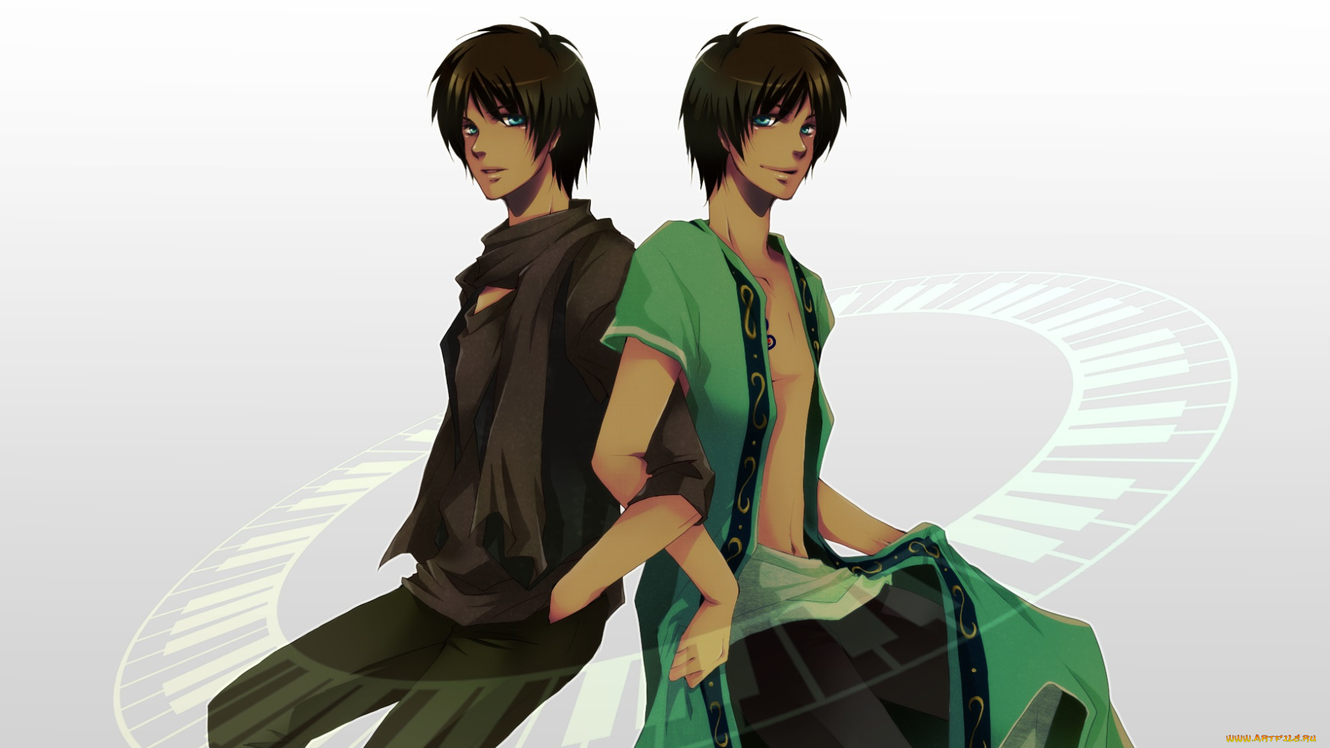 аниме, uta, no, prince-sama, парни