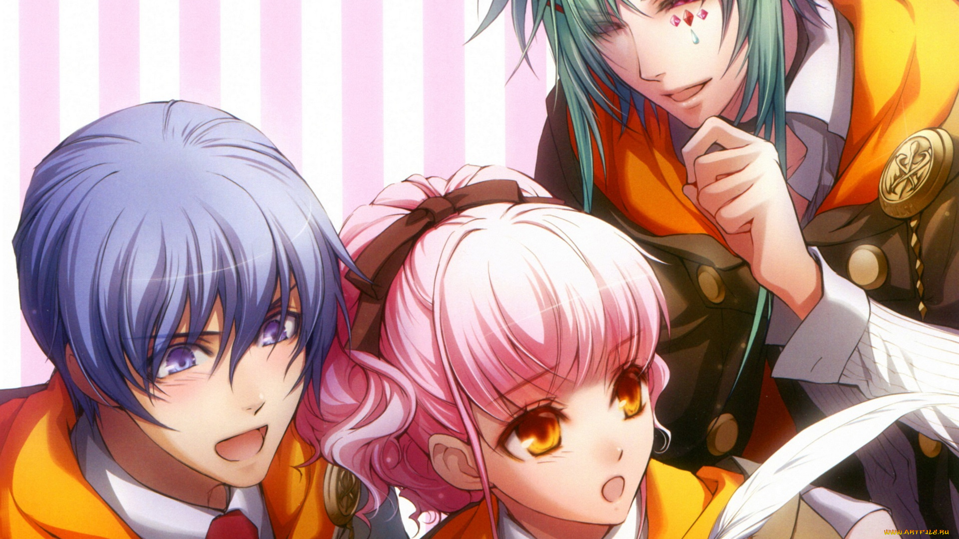 аниме, wand, of, fortune, парни