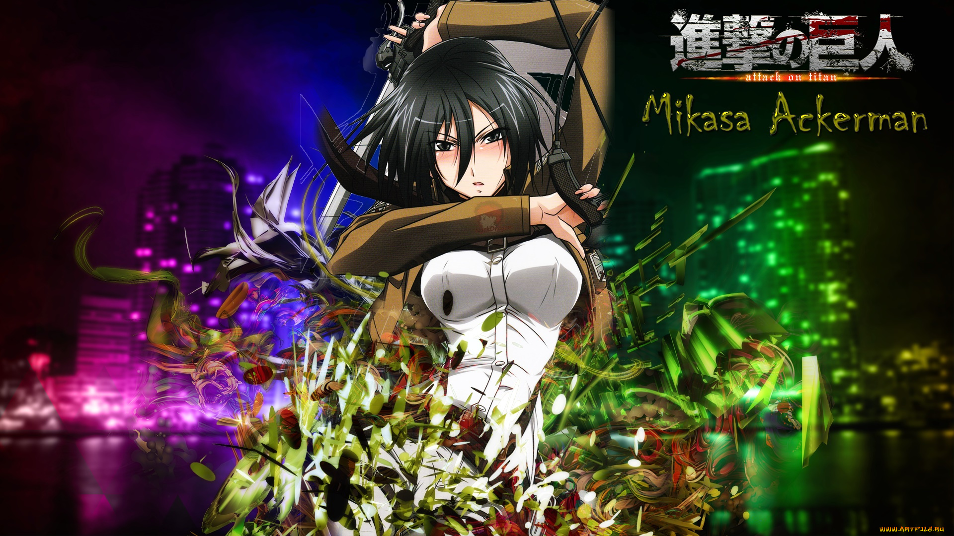 attack, on, titan, аниме, shingeki, no, kyojin, персонаж