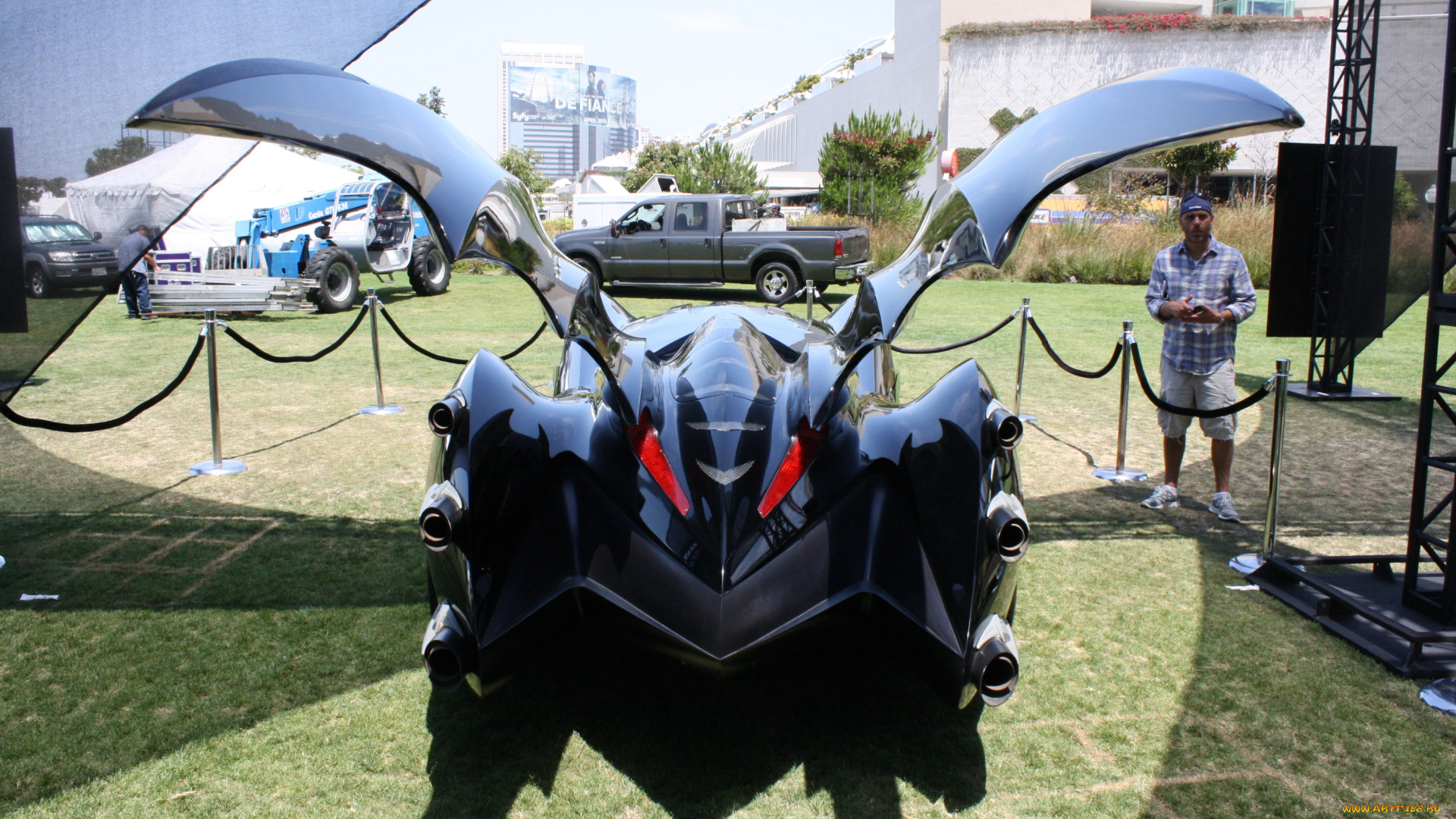 автомобили, выставки, и, уличные, фото, batmobile