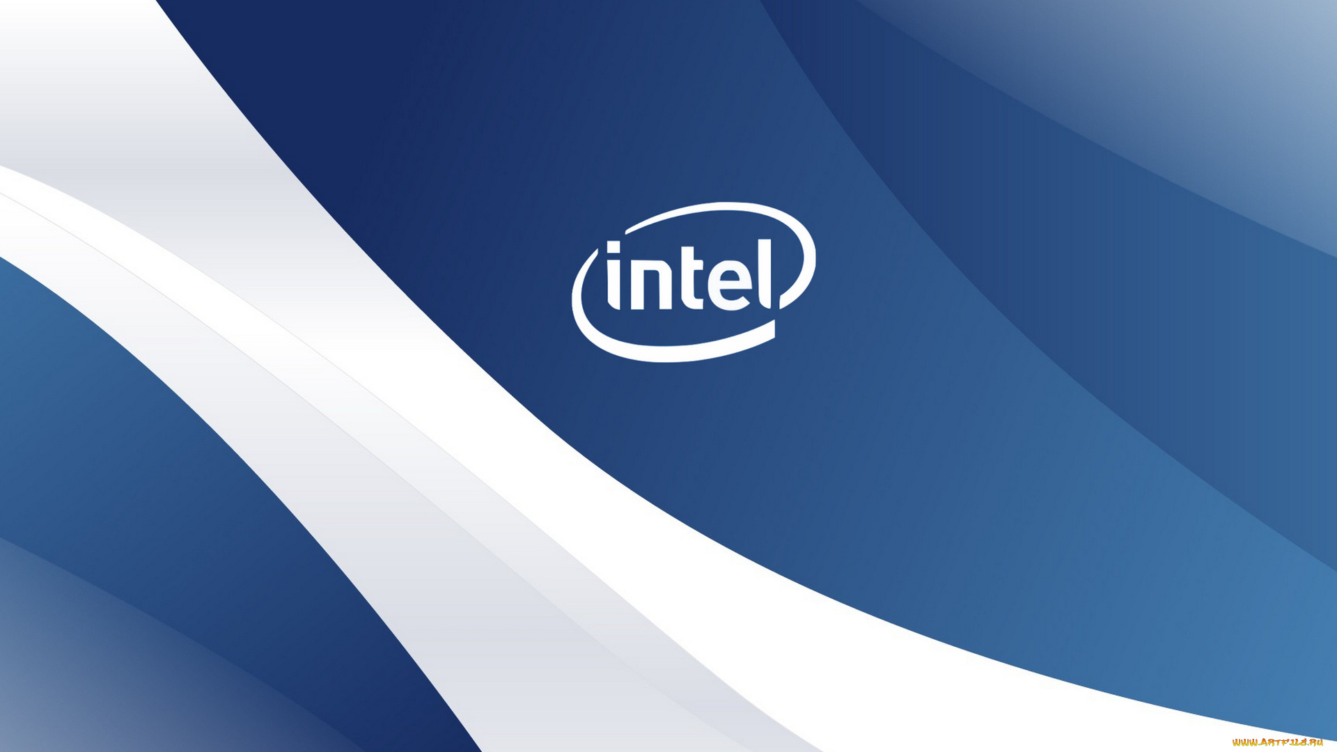 компьютеры, intel, фон, логотип