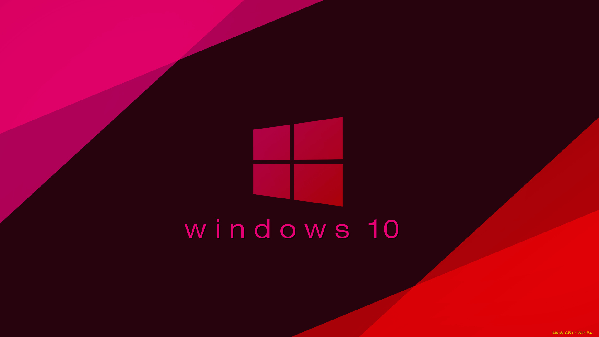 компьютеры, windows, , 10, фон, логотип