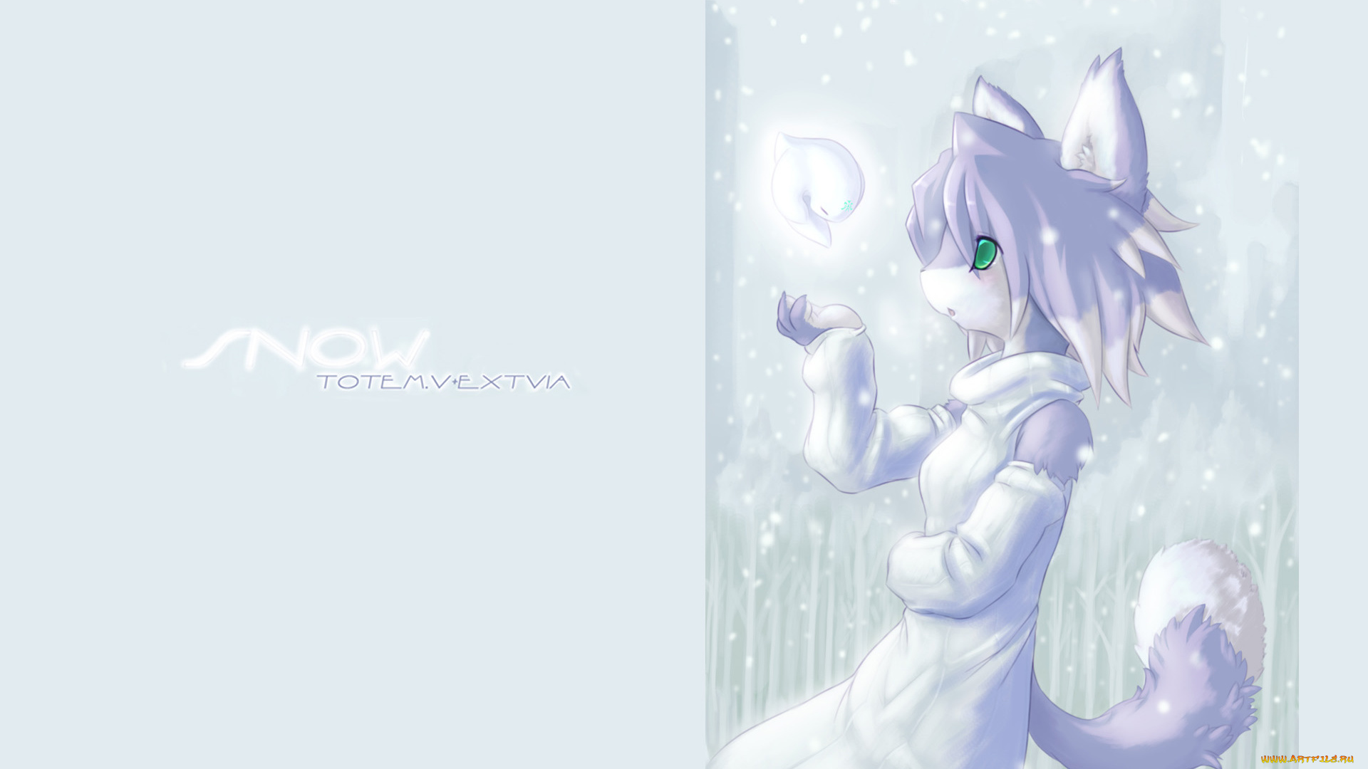 original, аниме, животные, , существа