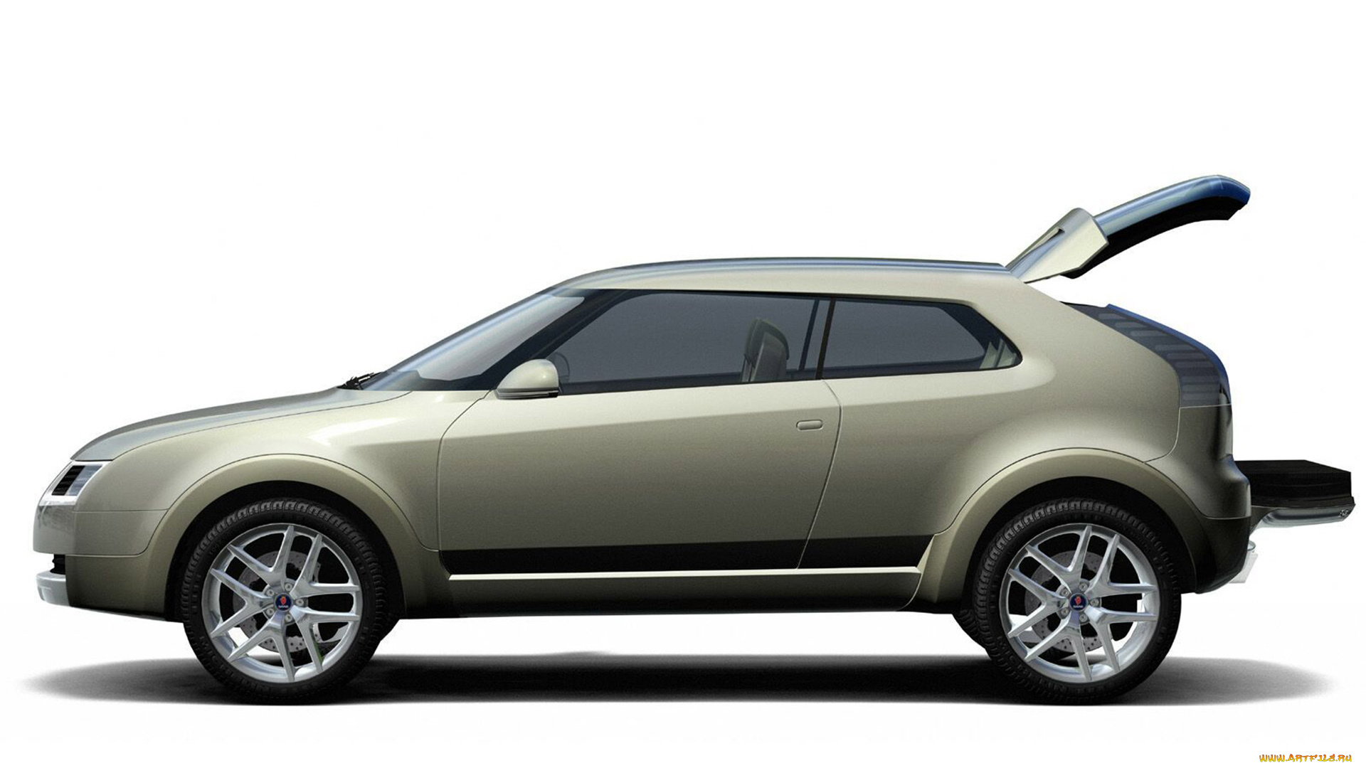 saab, 9-3x, concept, 2002, автомобили, saab, concept, 9-3x, 2002