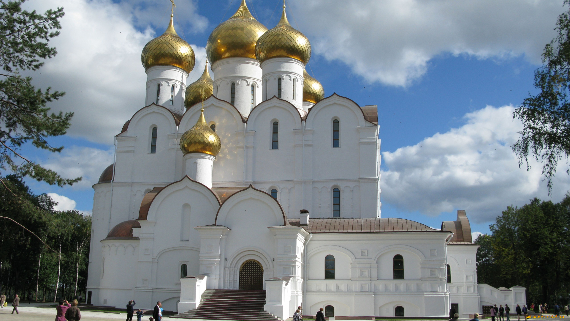 успенский, собор, города, -, православные, церкви, , монастыри, Ярославль, успенский, собор
