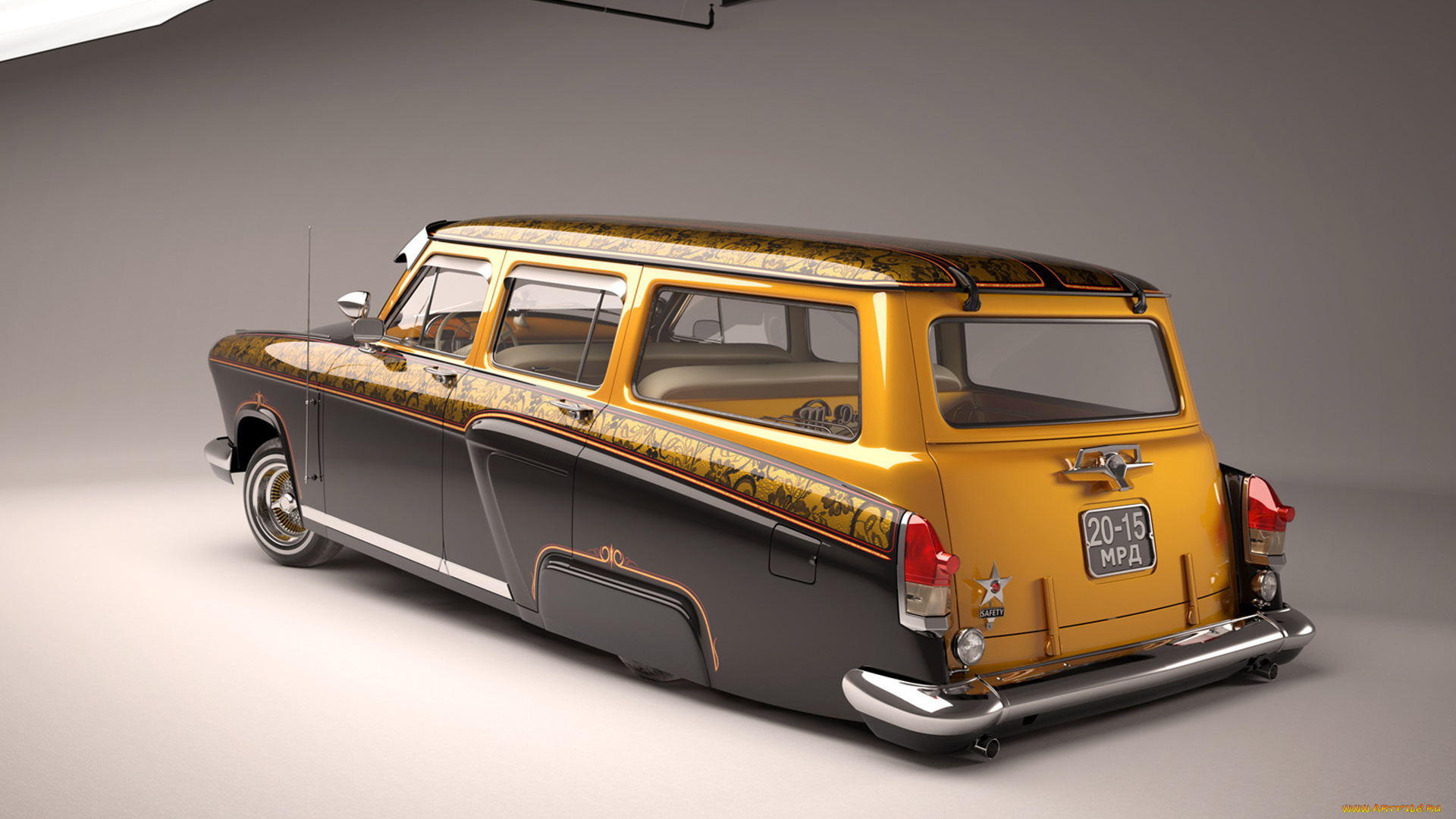 волга, газ-21, тюнинг, автомобили, газ, газ-21, волга, тюнинг