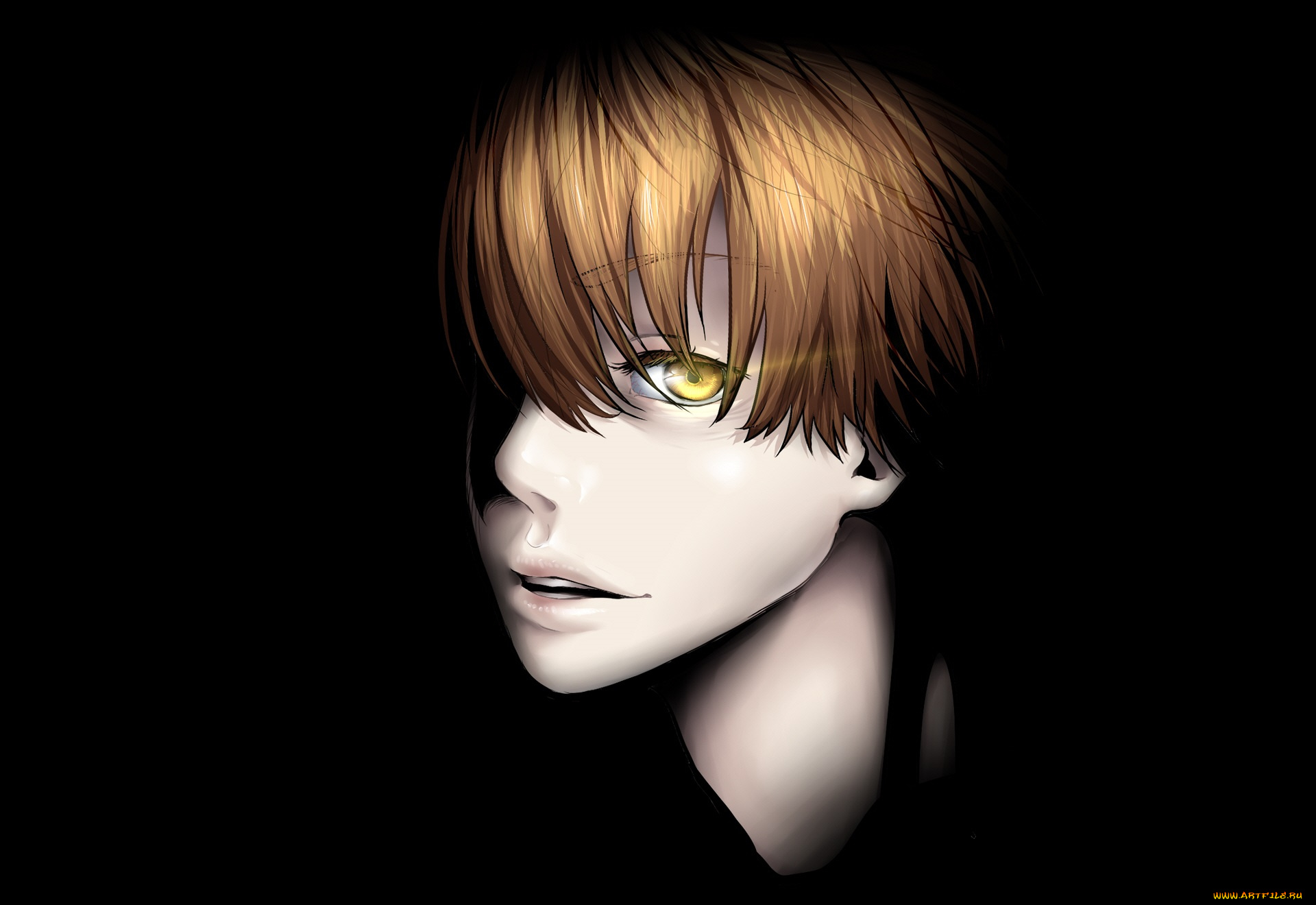 аниме, katekyo, hitman, reborn, взгляд