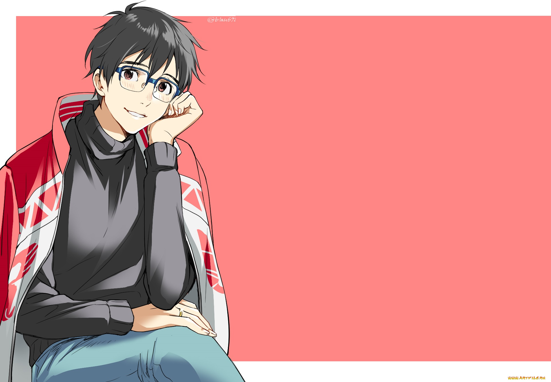 аниме, yuri, on, ice, катсуки, юри